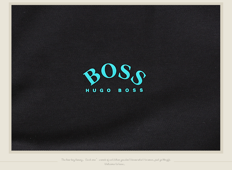 HUGO BOSS/雨果博斯男士短POLO 新款胸前logo棉质短袖POLOT恤衫 50412675