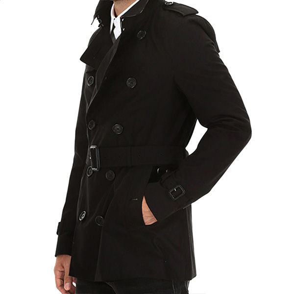 burberry 巴宝莉 纯棉肯辛顿版型男士短款风衣 大衣 男装 男士外套