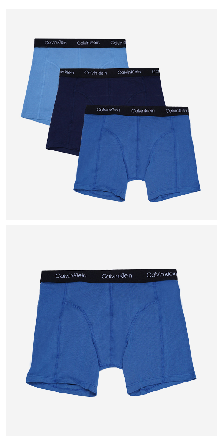 【包税】Calvin Klein/卡尔文·克莱因  CK 新品男士内裤三条装 NP2168O
