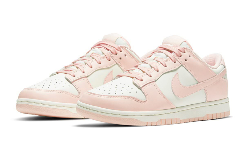 nike/耐克 dunk low orange pearl 女款 水蜜桃 樱花粉 白粉 板鞋