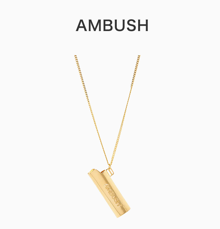 ambush/ambush 男女同款打火机时尚百搭项链多色可选 12112093