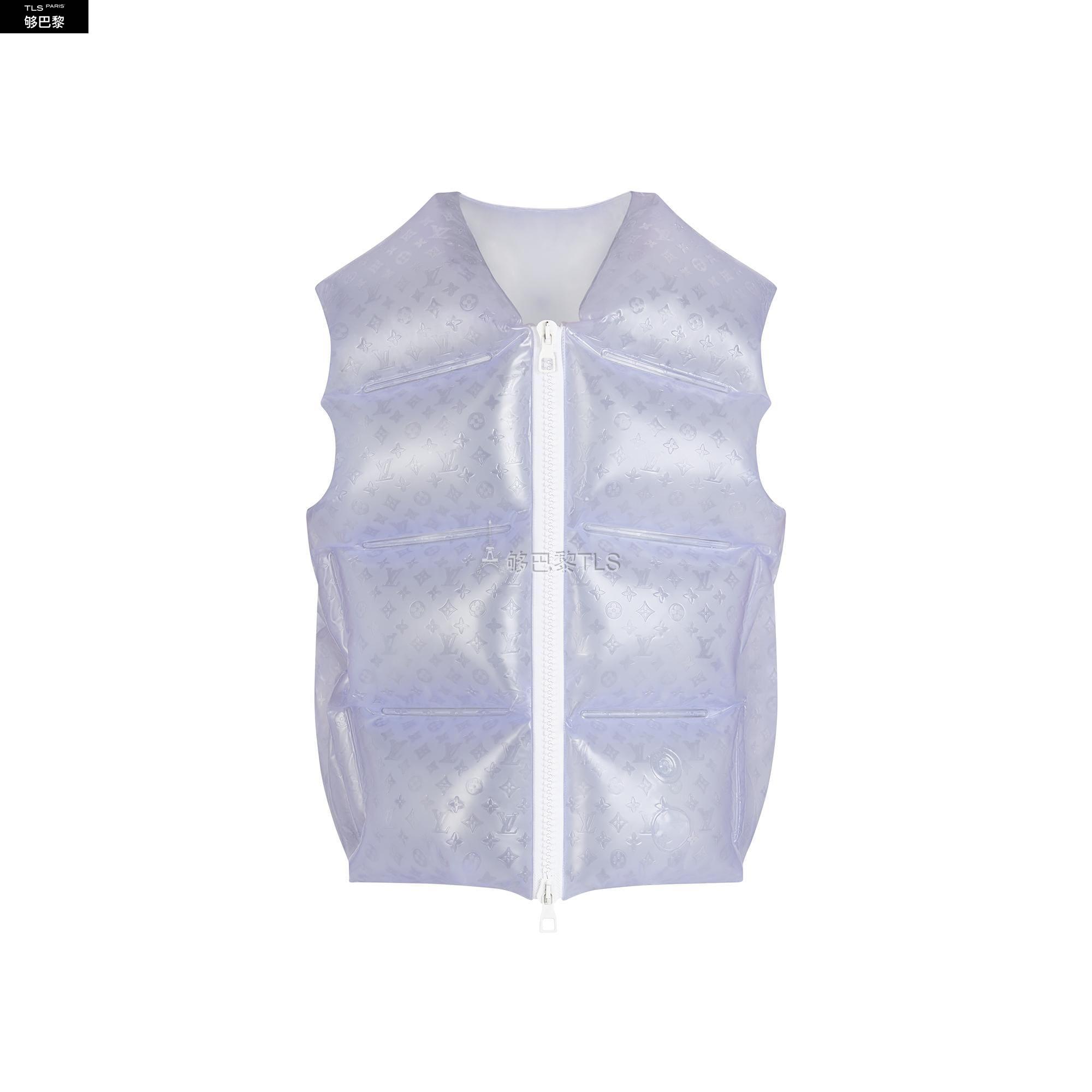 【包邮包税】 lv路易威登 21年春夏 男士 马甲 充气背心 1a8p6y 1a8p6