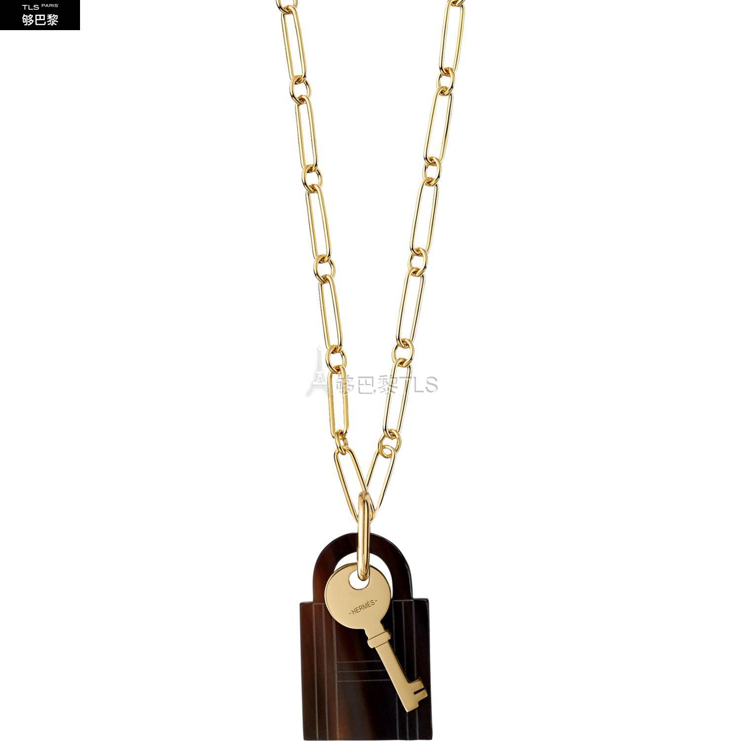 【包邮包税】 hermes爱马仕 21年春夏 男士 吊坠 pendentif amulette