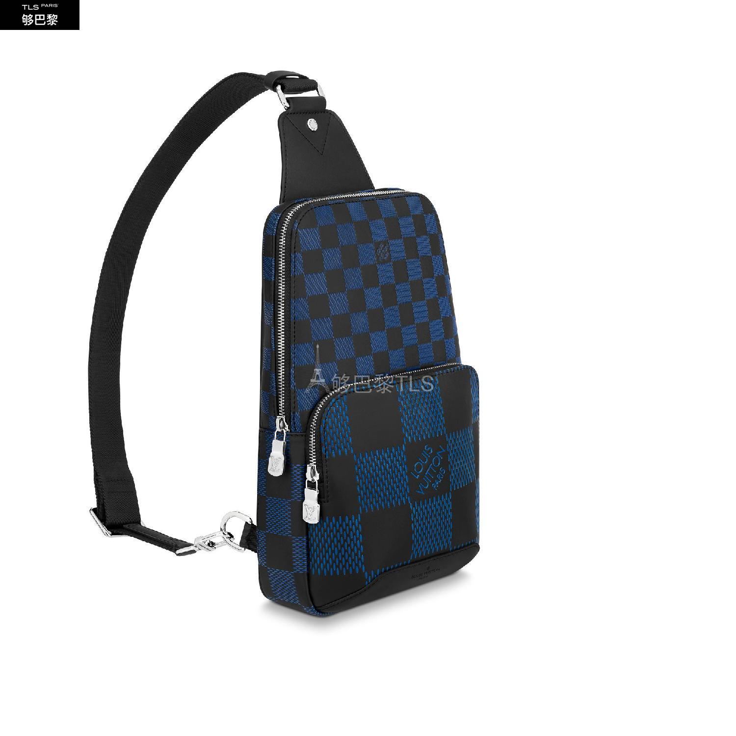 【包邮包税】 lv路易威登 21年春夏 男士 单肩包 sac avenue sling n5