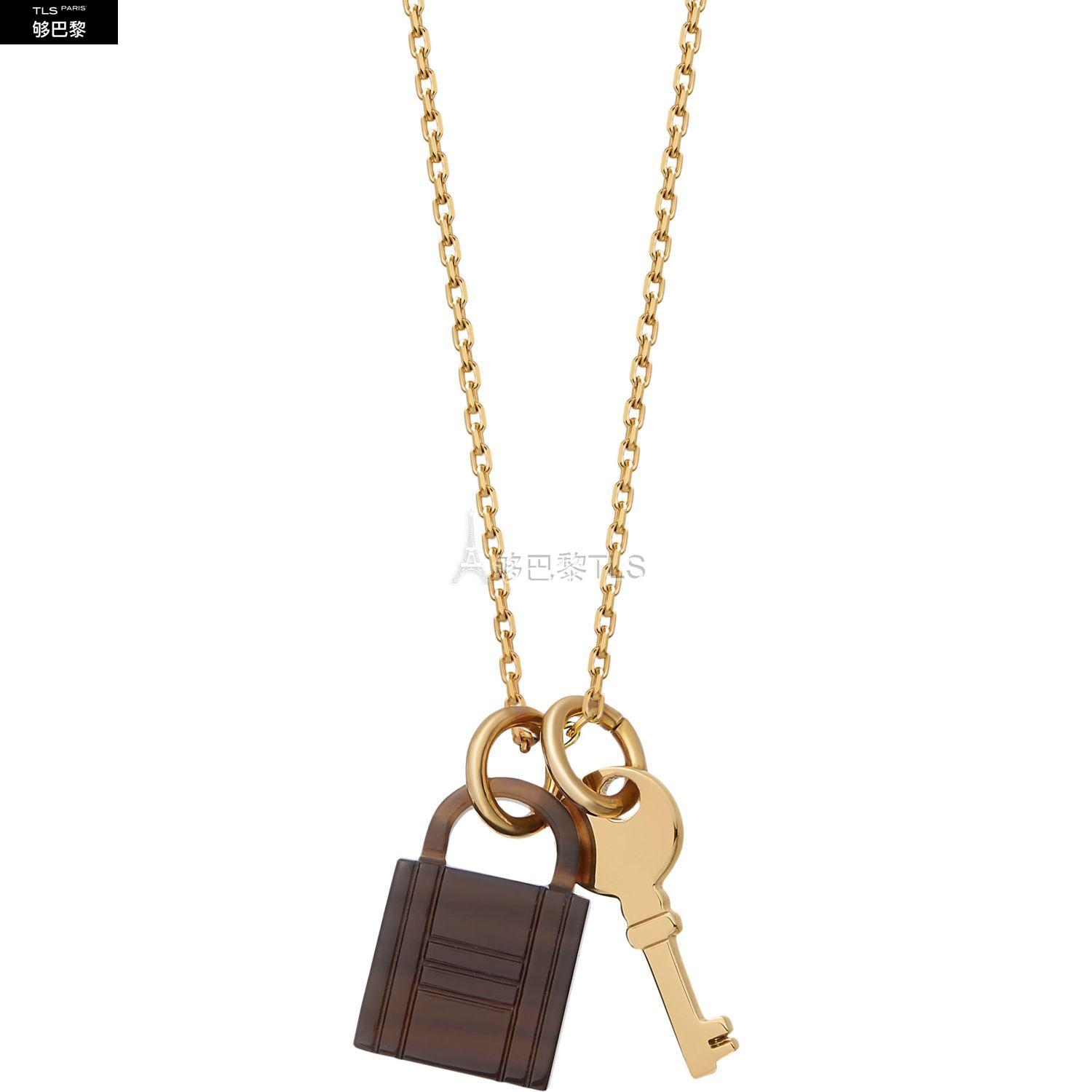 【包邮包税】 hermes爱马仕 21年春夏 男士 吊坠 pendentif amulette