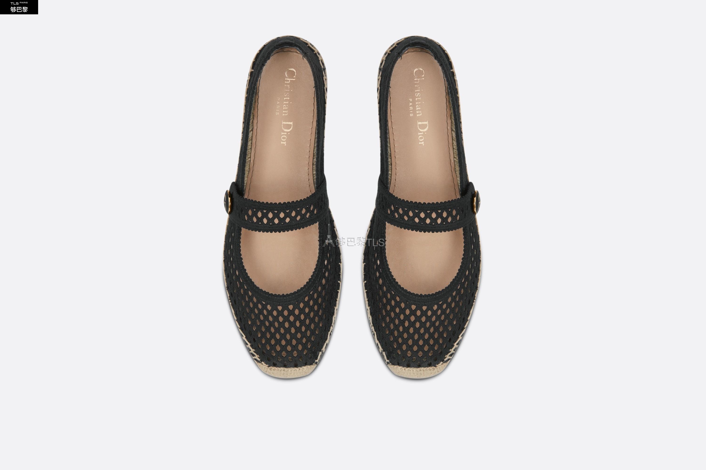 【包邮包税】 dior迪奥 21年春夏 女士 平底鞋 dior caro 草编芭蕾