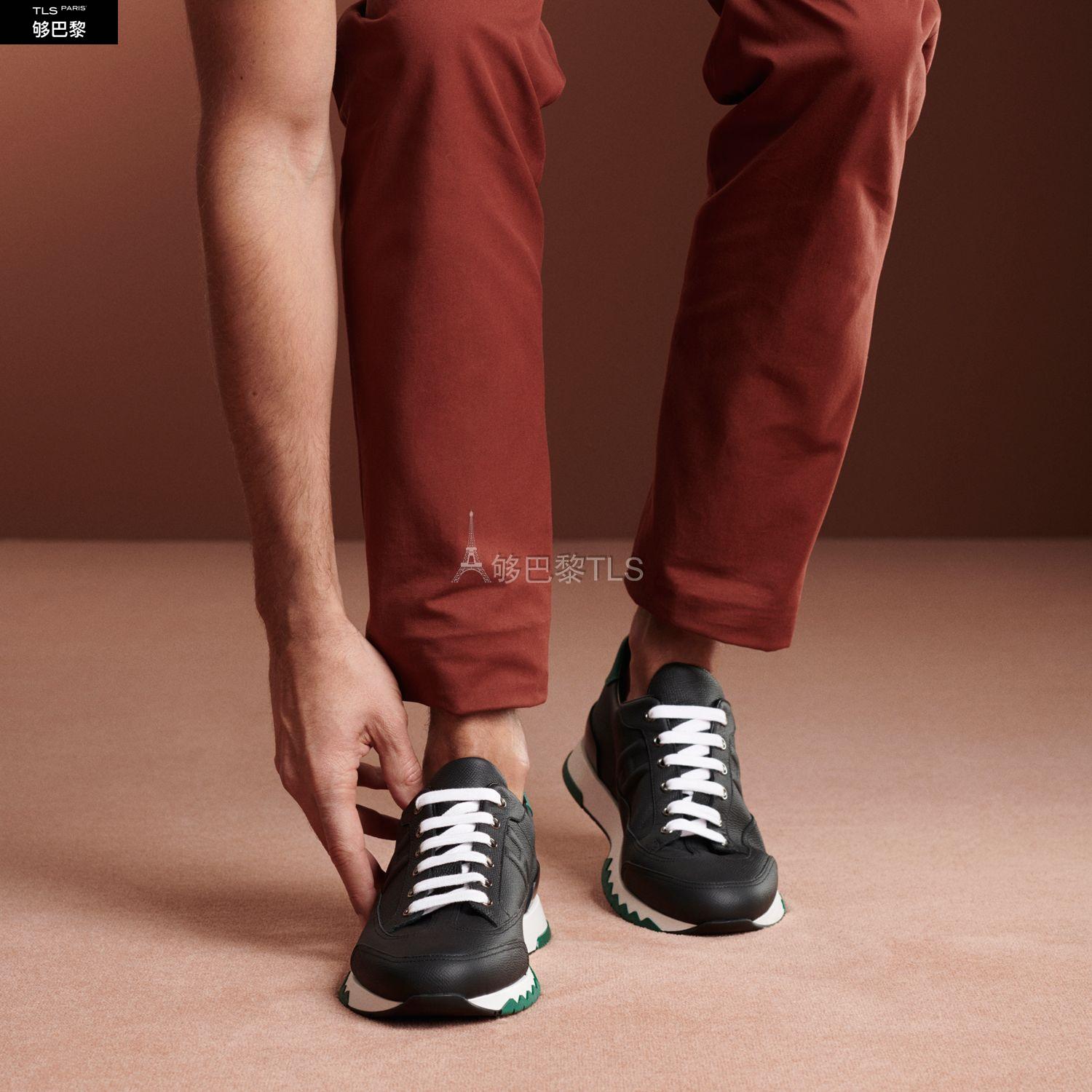 【包邮包税】 hermes爱马仕 21年春夏 男士 休闲运动鞋 sneakers