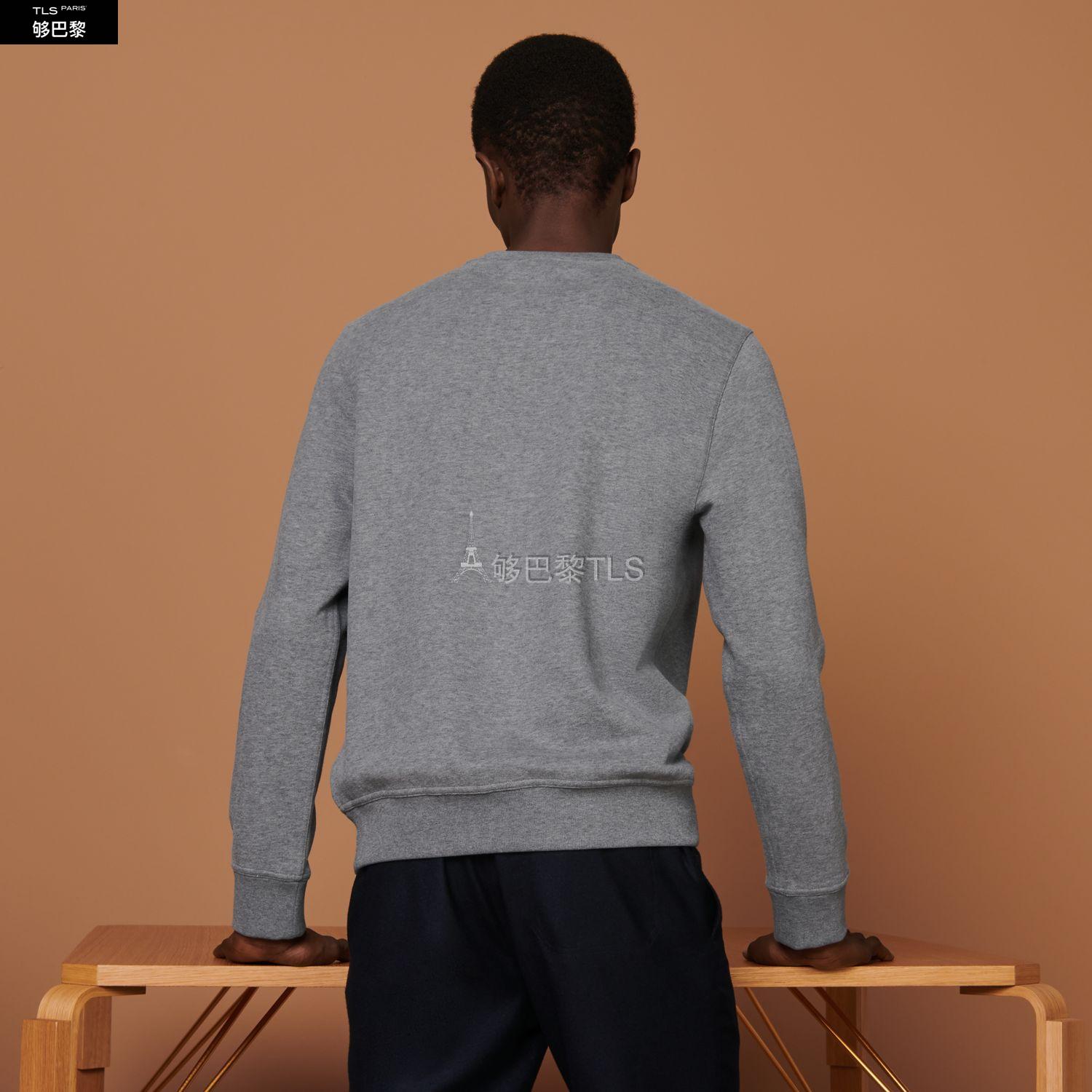 【包邮包税】 hermes爱马仕 21年春夏 男士 卫衣 sweat col rond her