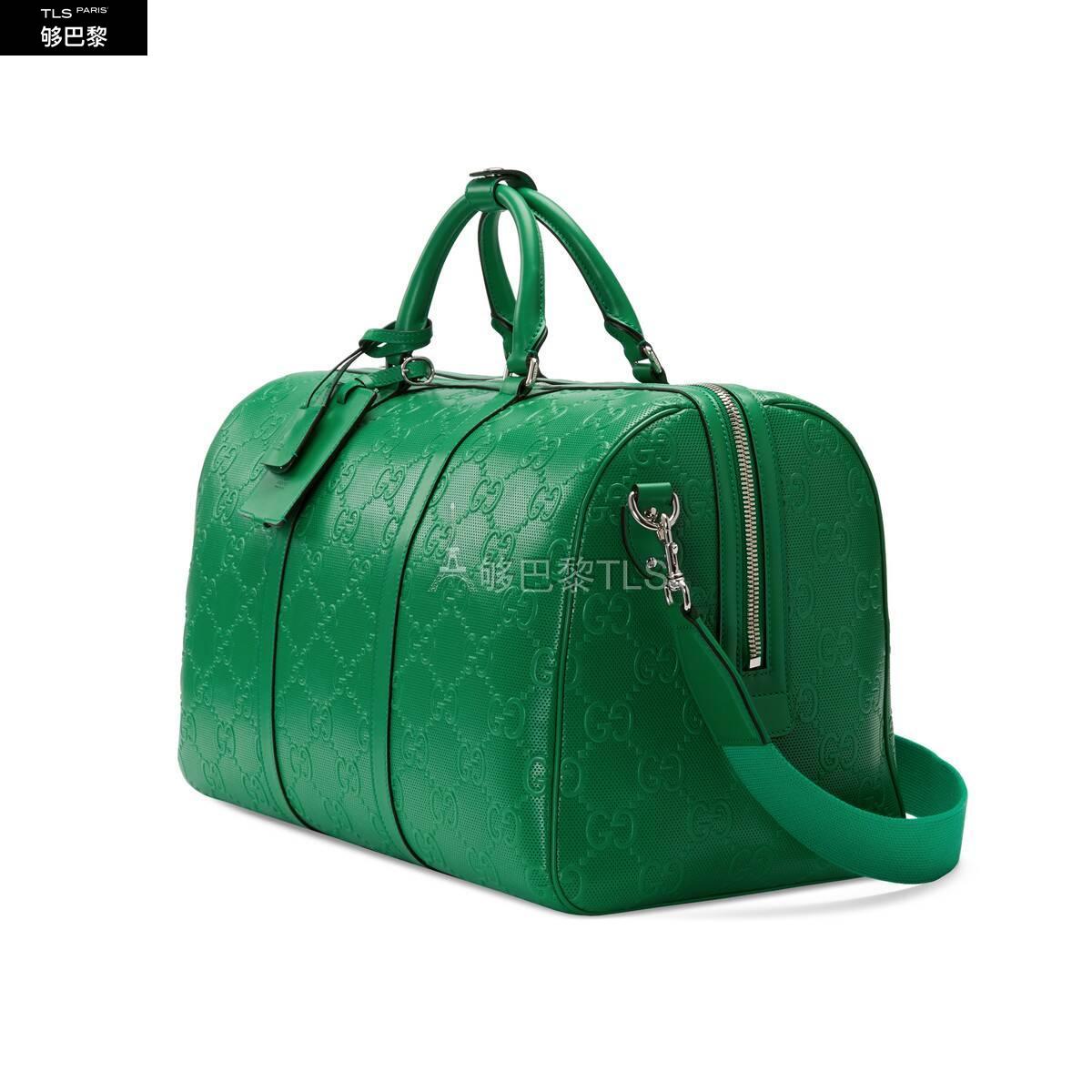 【包邮包税】 gucci古驰 21年春夏 男士 gg印花压纹旅行袋 625768 1w3
