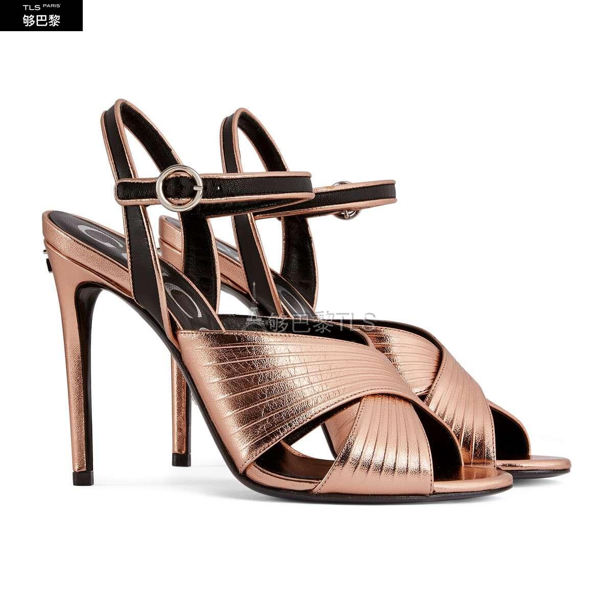 【包邮包税】 gucci古驰 21年春夏 女士 女士高跟凉鞋 626718 bj8s0