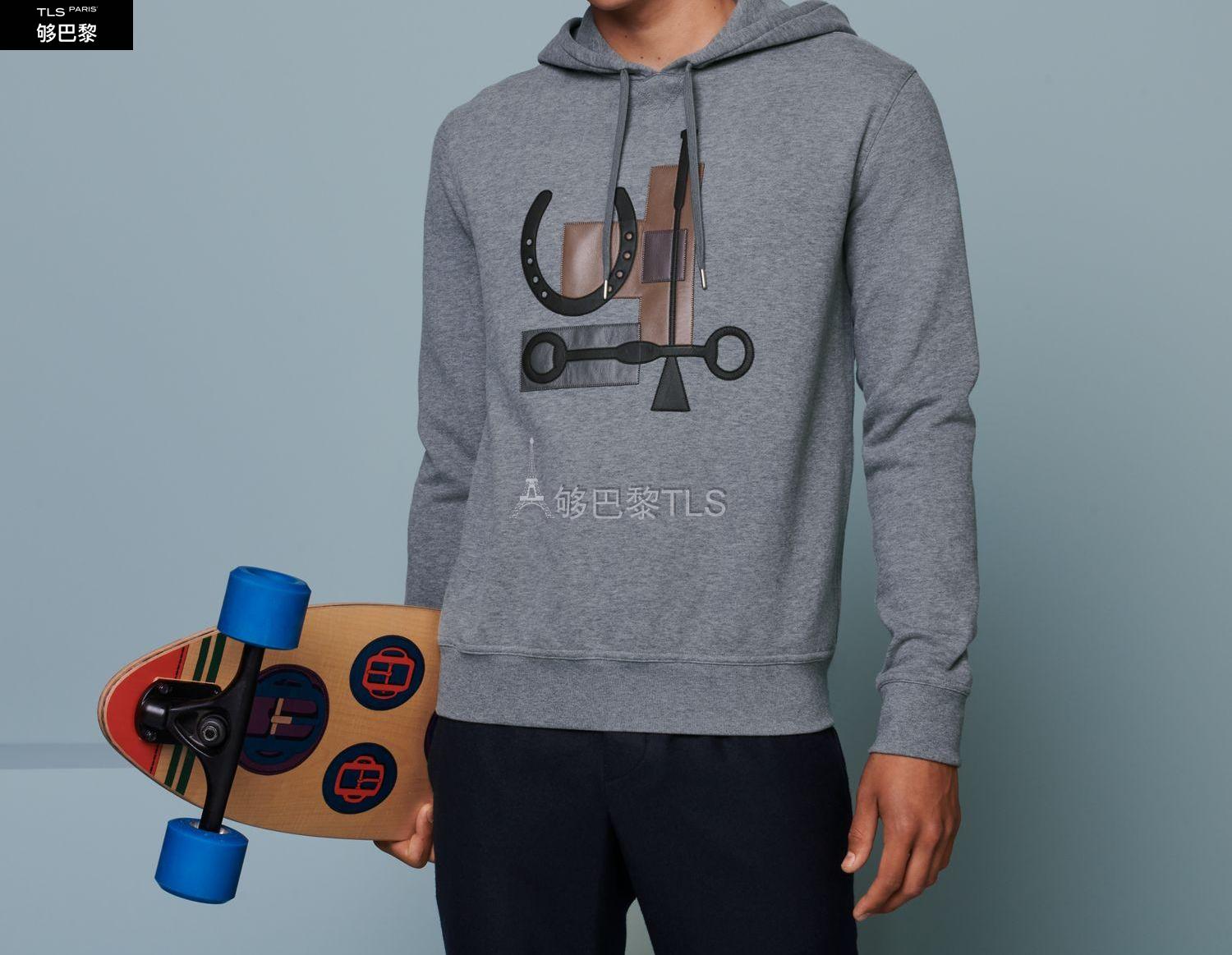 【包邮包税】 hermes爱马仕 21年春夏 男士 卫衣 sweat a capuche her