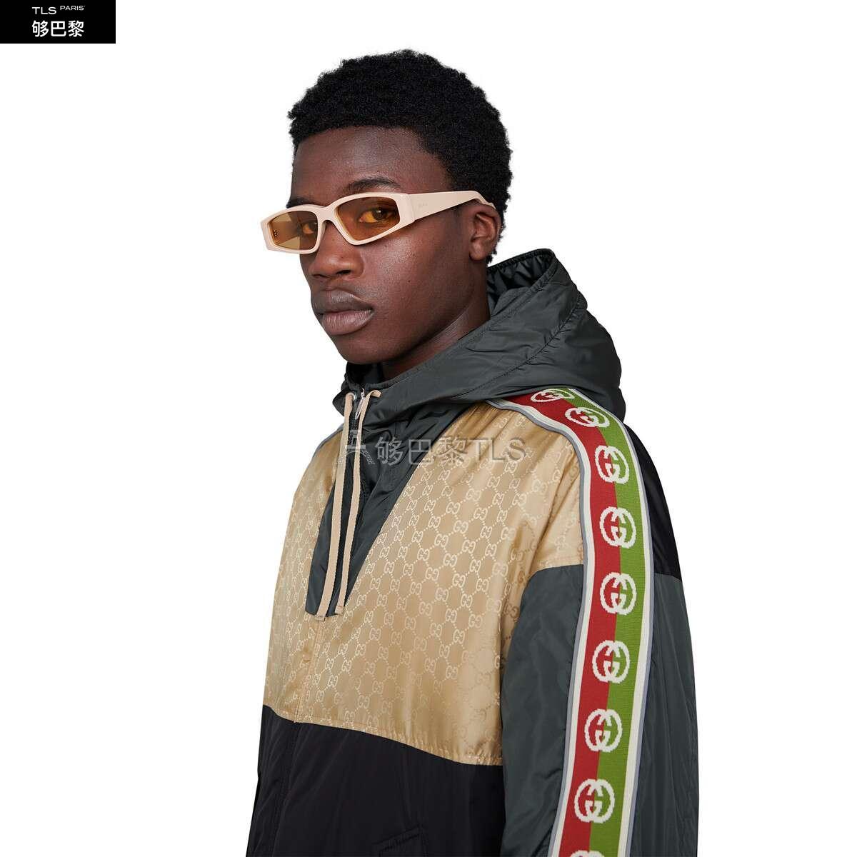 【包邮包税】 gucci古驰 21年春夏 男士 gg提花尼龙夹克 598722 z4039