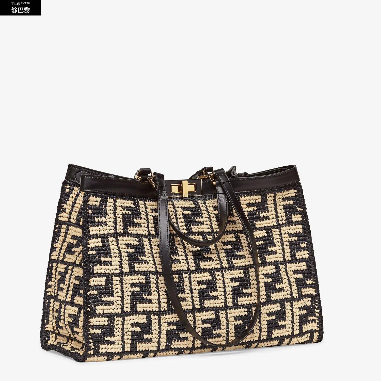 【包邮包税】 fendi芬迪 21年春夏 女士 手提包 peekaboo x-tote手袋