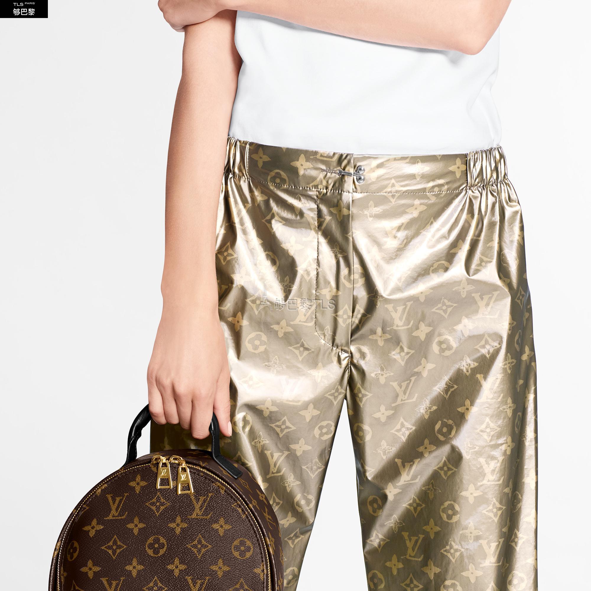 【包邮包税】 lv路易威登 21年春夏 女士 休闲裤 金属质感慢跑裤 1a8l