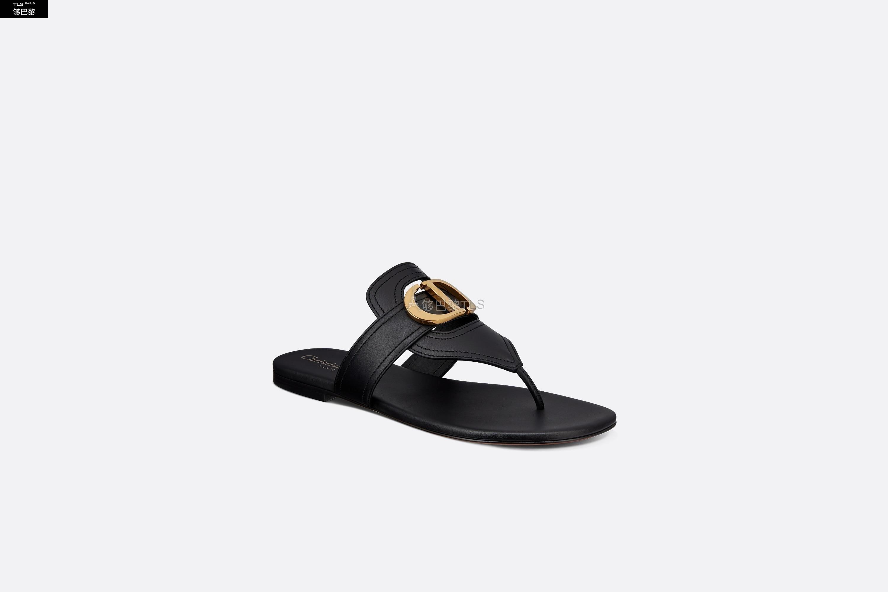 【包邮包税】 dior迪奥 21年春夏 女士 平底凉鞋 30 montaigne 平底人