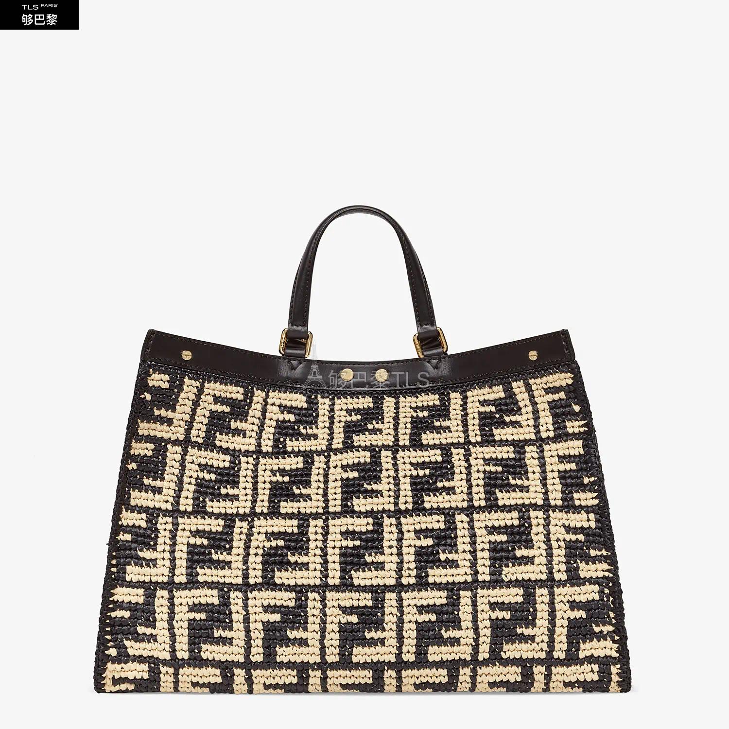 【包邮包税】 fendi芬迪 21年春夏 女士 手提包 peekaboo x-tote手袋