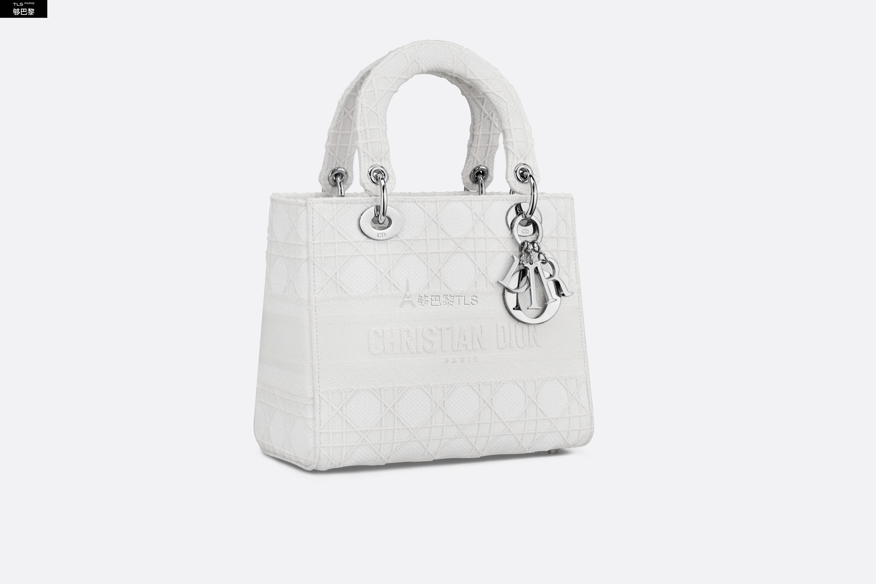 【包邮包税】 dior迪奥 21年春夏 女士 手提包 中号 lady d-lite 手袋