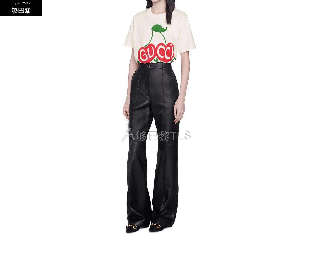 【包邮包税】 gucci古驰 21年春夏 女士 gucci"beverly hills"樱桃