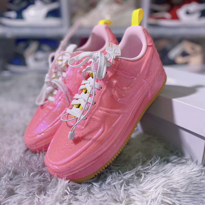 nike/耐克 air force 1 experimental aj1 果冻粉 泡泡糖 空军一号