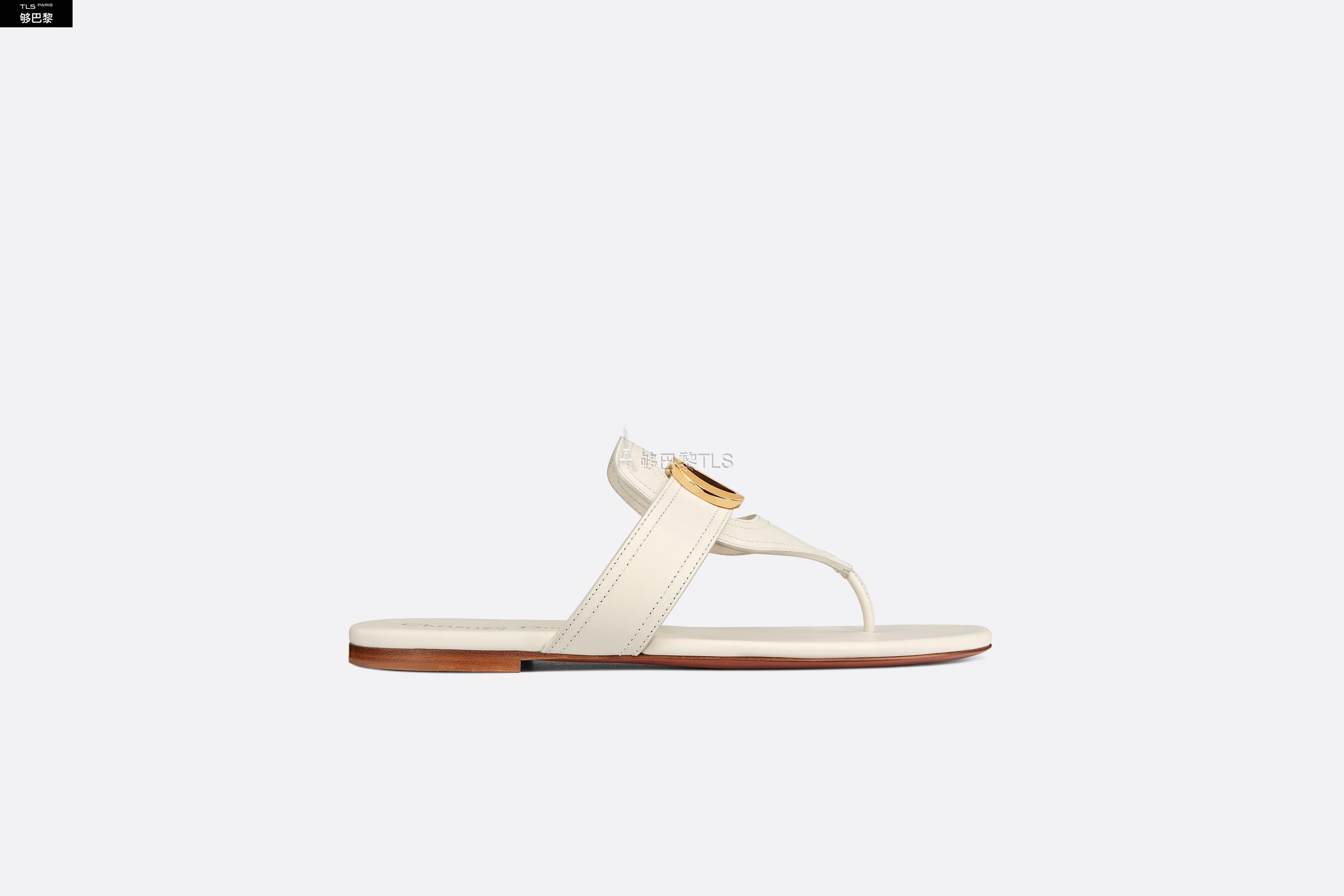 【包邮包税】 dior迪奥 21年春夏 女士 平底凉鞋 30 montaigne 平底人