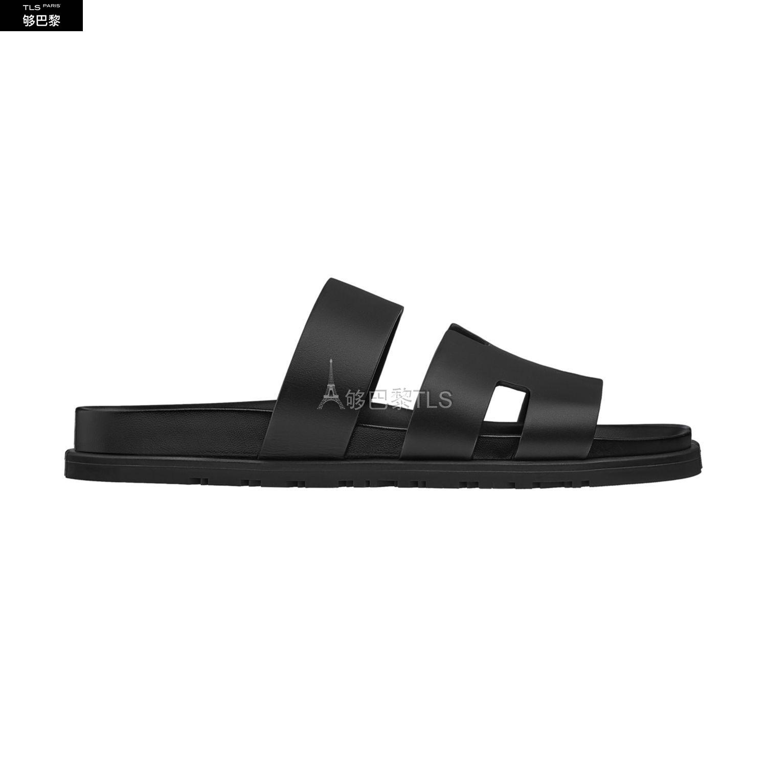 【包邮包税】 hermes爱马仕 21年春夏 男士 平底凉鞋 sandales ankara