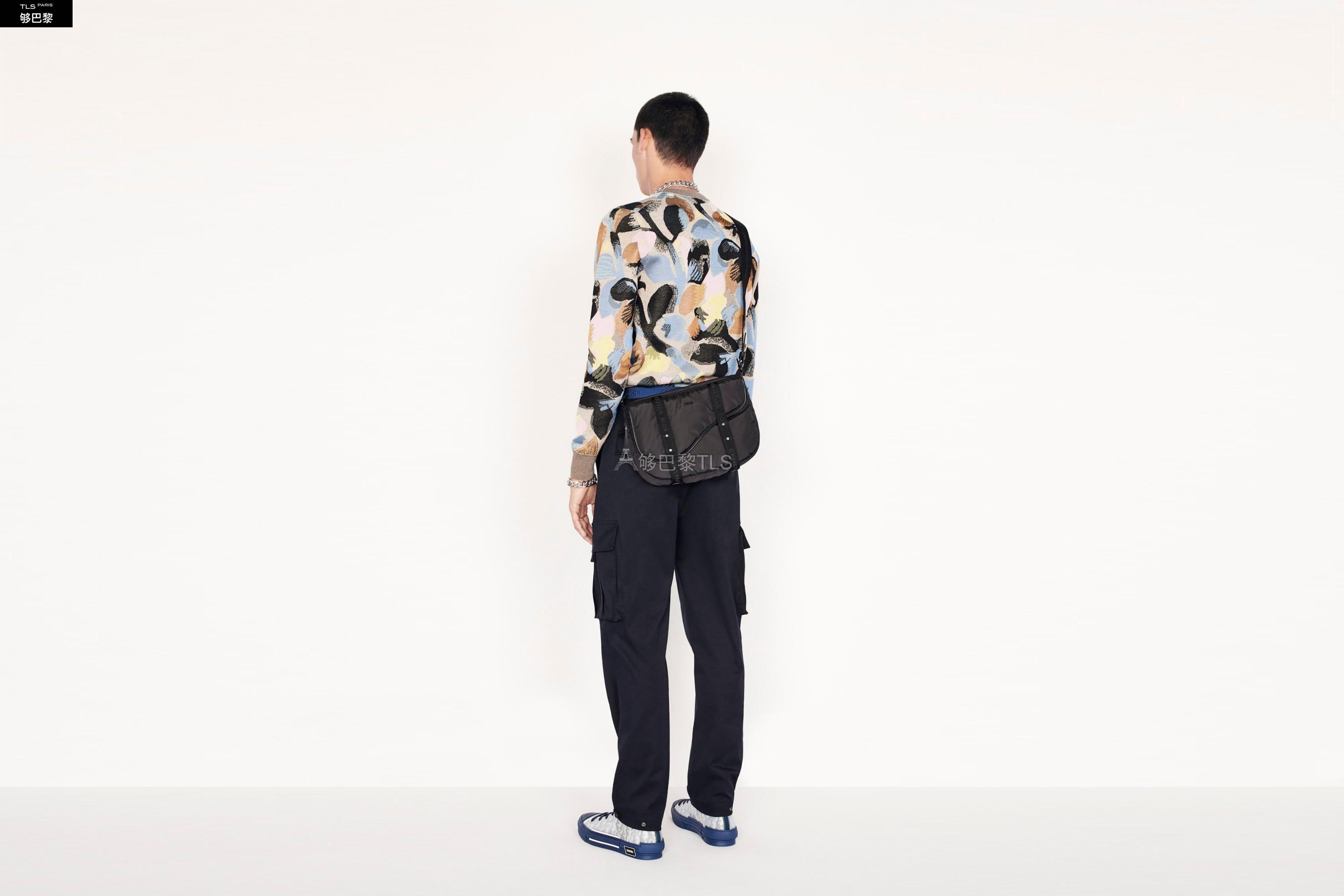 【包邮包税】 dior迪奥 21年春夏 男士 休闲裤 工装裤-海*蓝色弹力