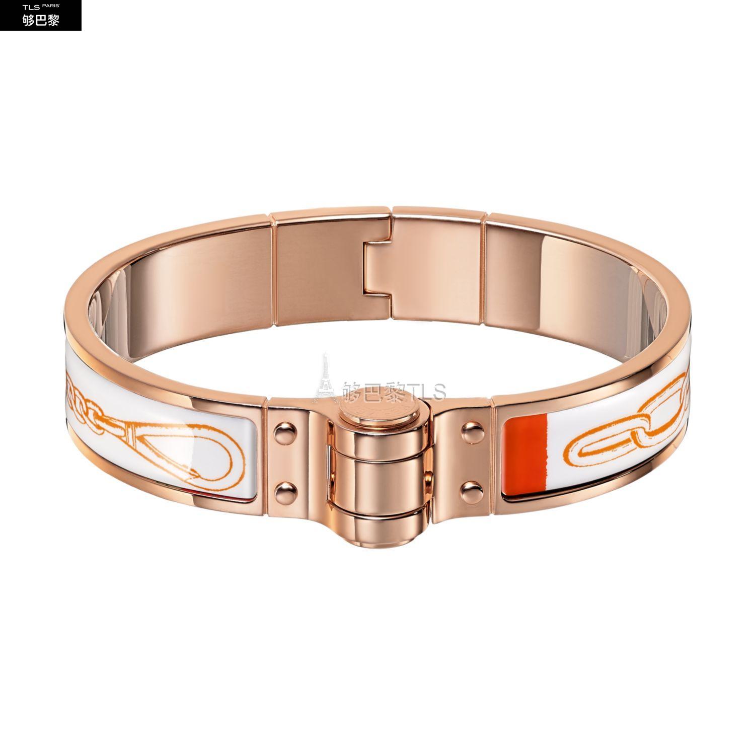 【包邮包税】 hermes爱马仕 21年春夏 男士 手镯 bracelet charniere