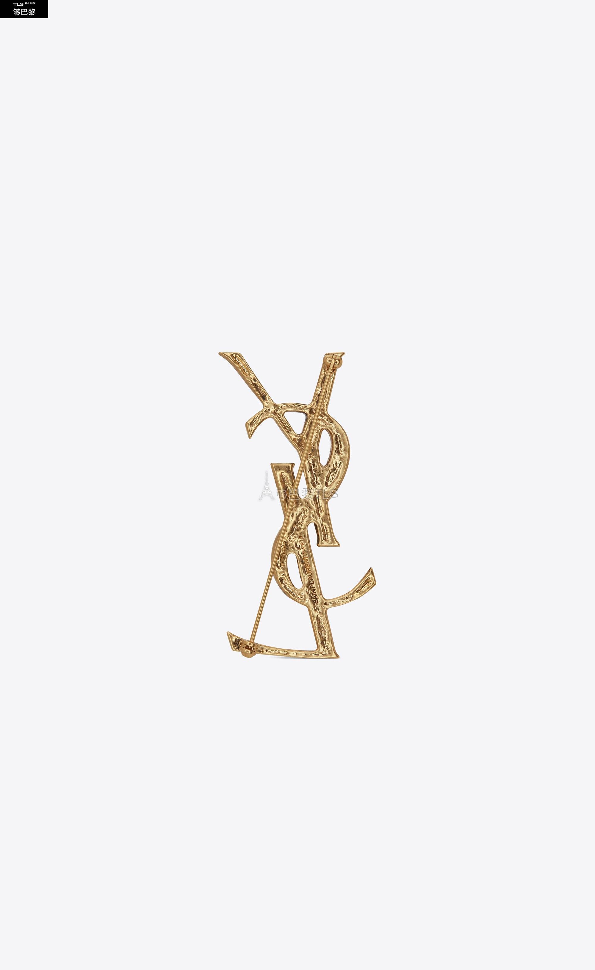 【包邮包税】 ysl圣罗兰saint laurent 21年春夏 女士 胸针 opyum ysl