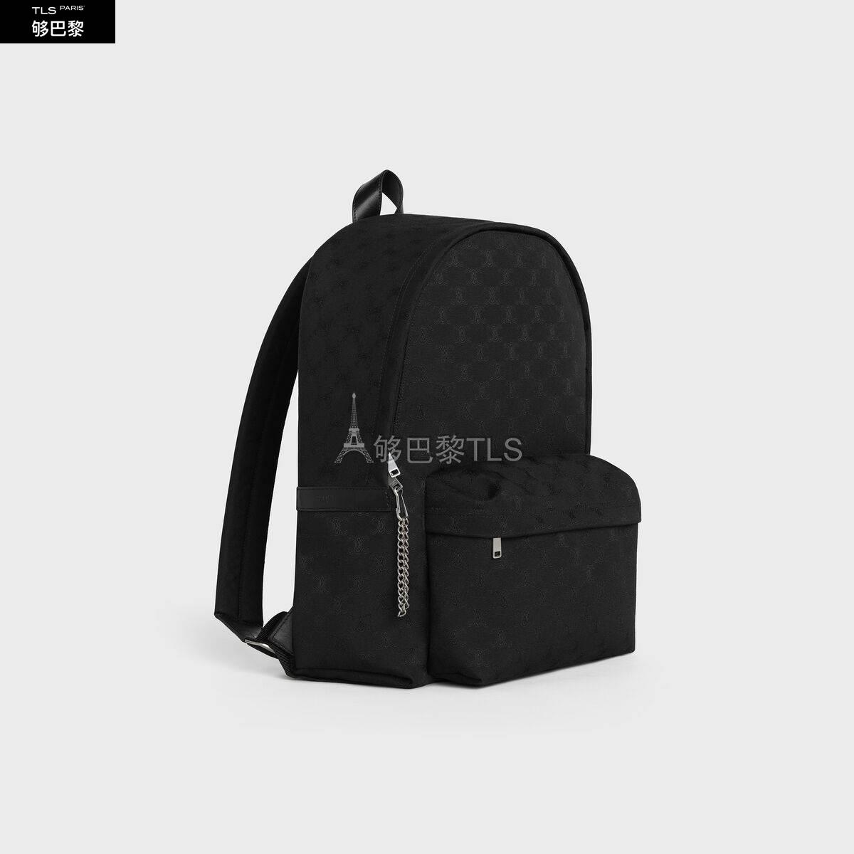 【包邮包税】 celine赛琳思琳 21年春夏 男士 双肩包 triomphe中号