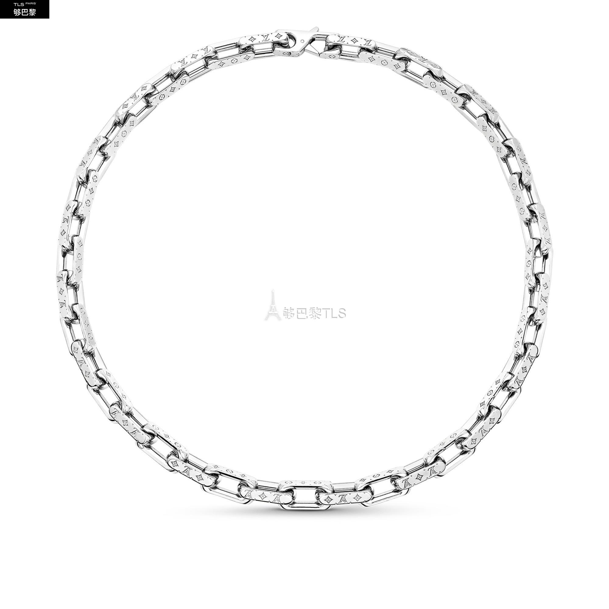 【包邮包税】 lv路易威登 21年春夏 男士 项链 monogram 链式项链 m64