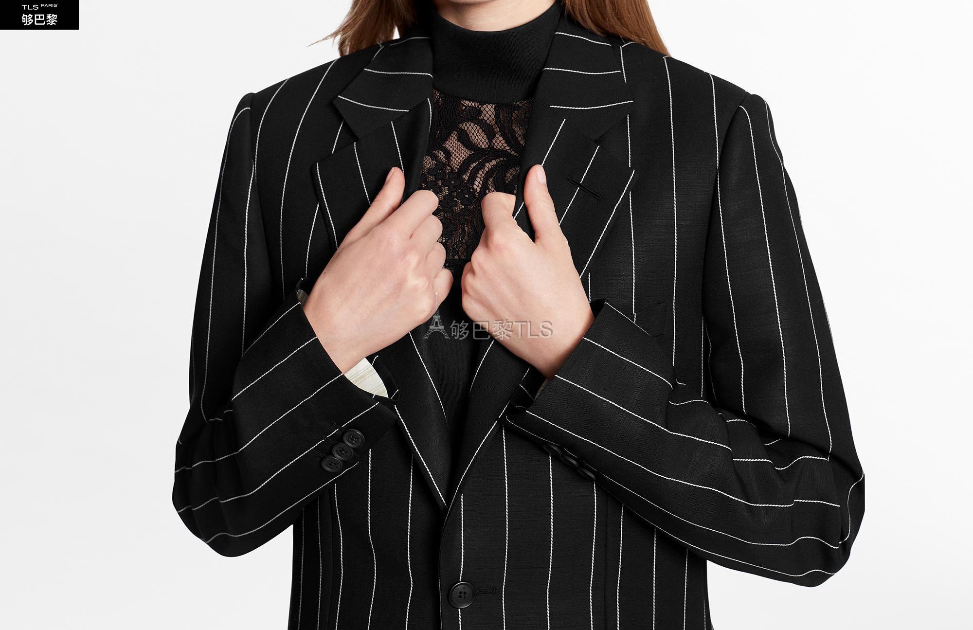 【包邮包税】 lv路易威登 21年春夏 女士 西服外套 单排扣西装夹克 1