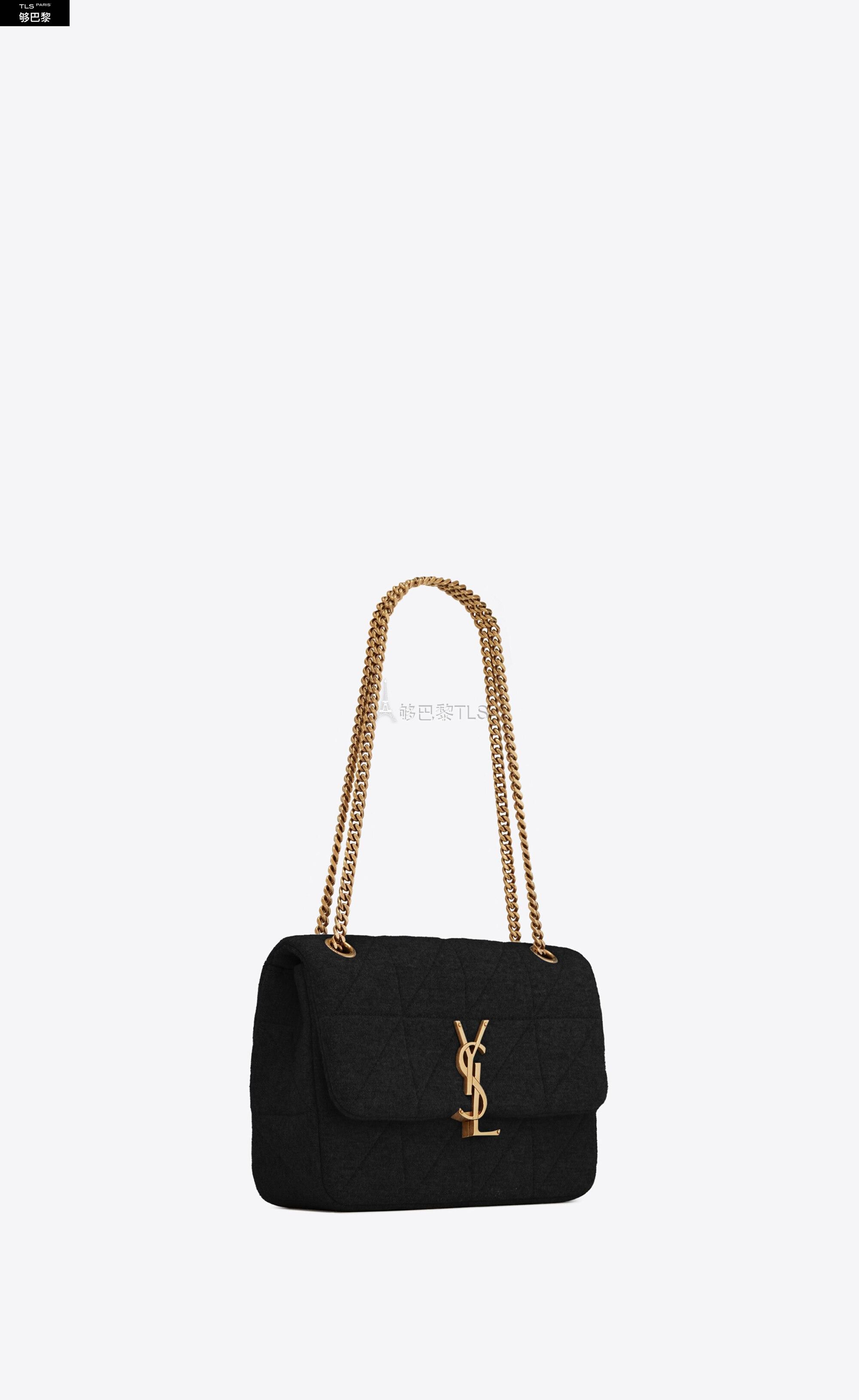 圣罗兰saint laurent 21年春夏 女士 单肩包 jamie针织"carré rive