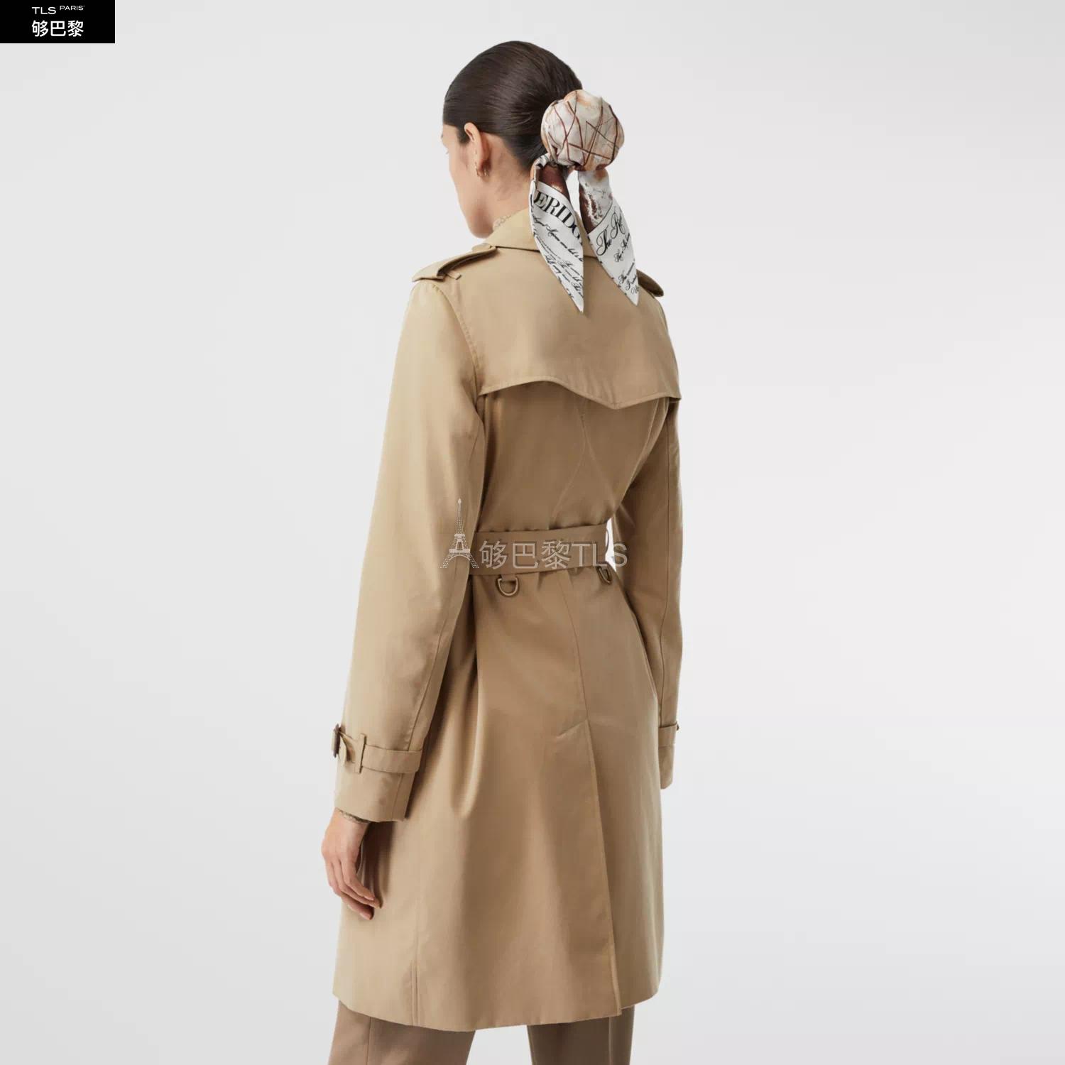 burberry 21年春夏 女士 肯辛頓版型 – 中長款 heritage trench 風衣