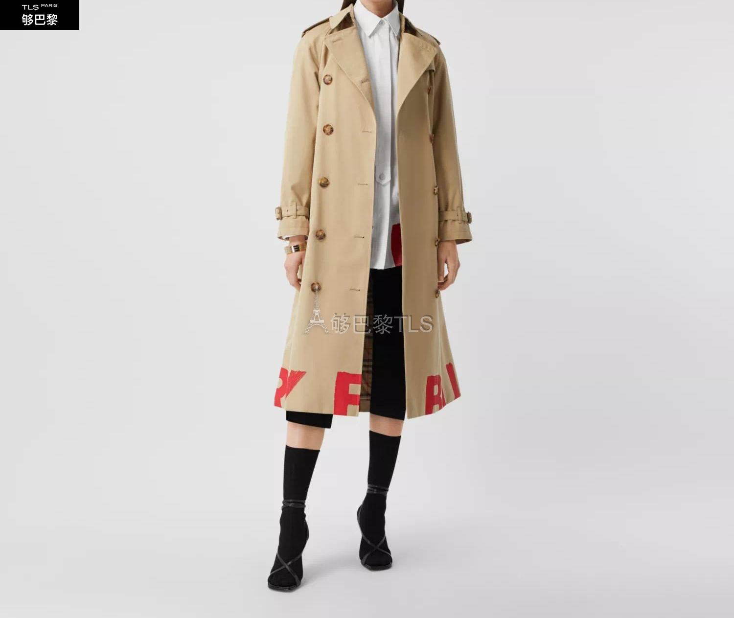 【burberry博柏利 女士风衣】【包邮包税】 burberry 21年春夏 女士