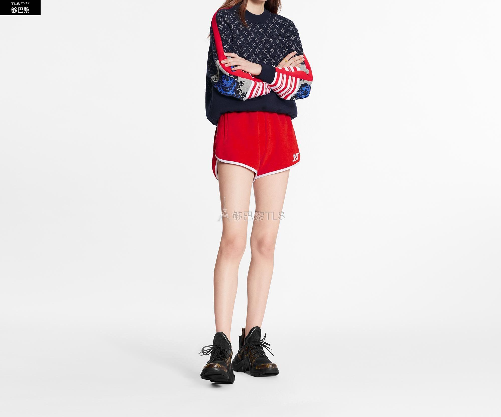 lv路易威登 21年春夏 女士 针织衫 monogram 羊绒混纺毛衣 1a83ir