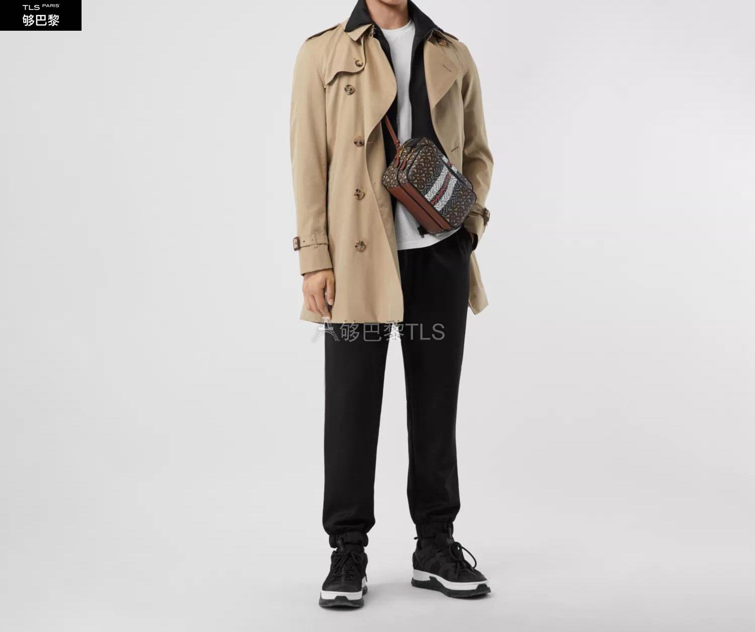 burberry 21年春夏 男士 温布尔顿版型 - 短款 trench 风衣 80152361