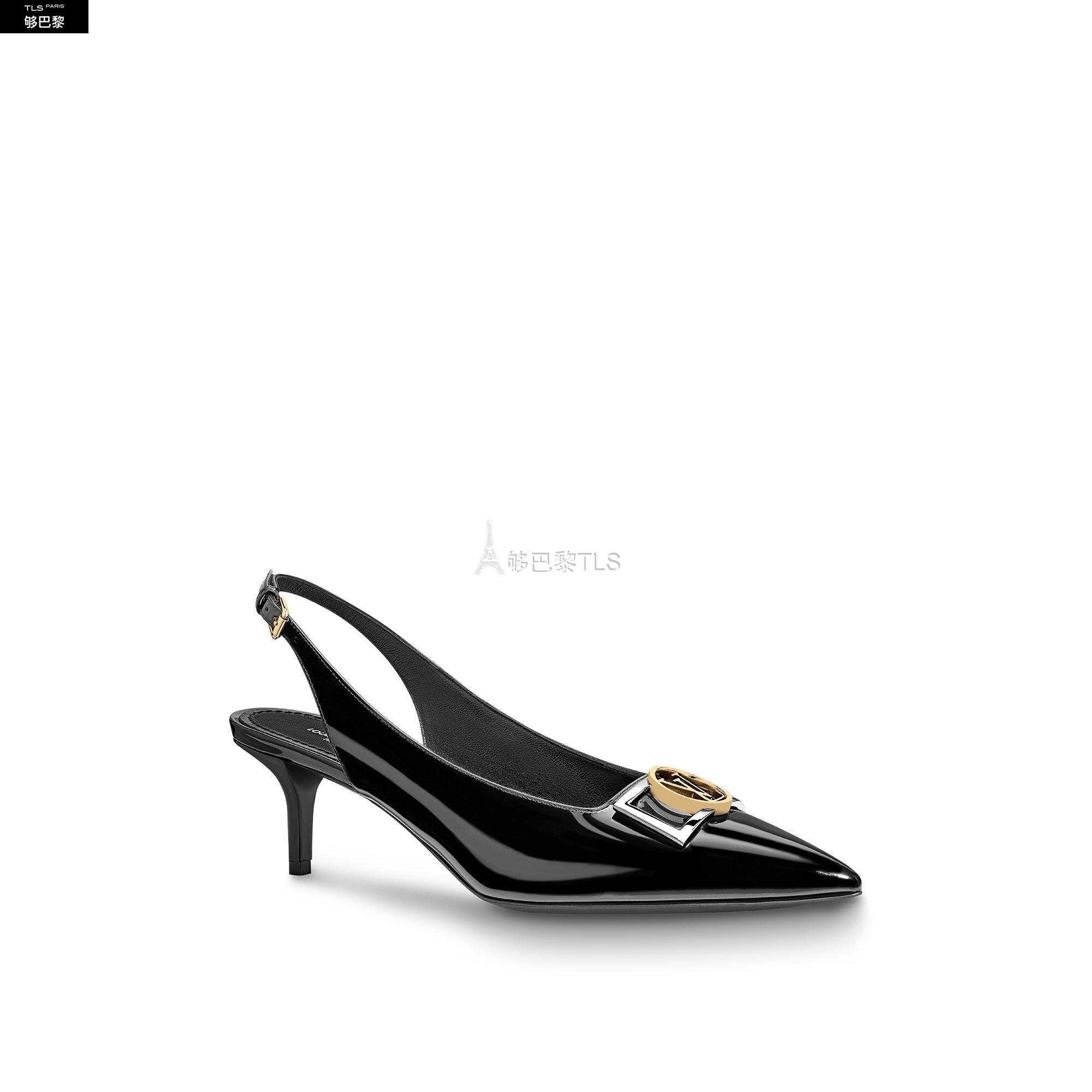 【包邮包税】 lv路易威登 21年春夏 女士 中跟鞋 insider 露跟高跟鞋