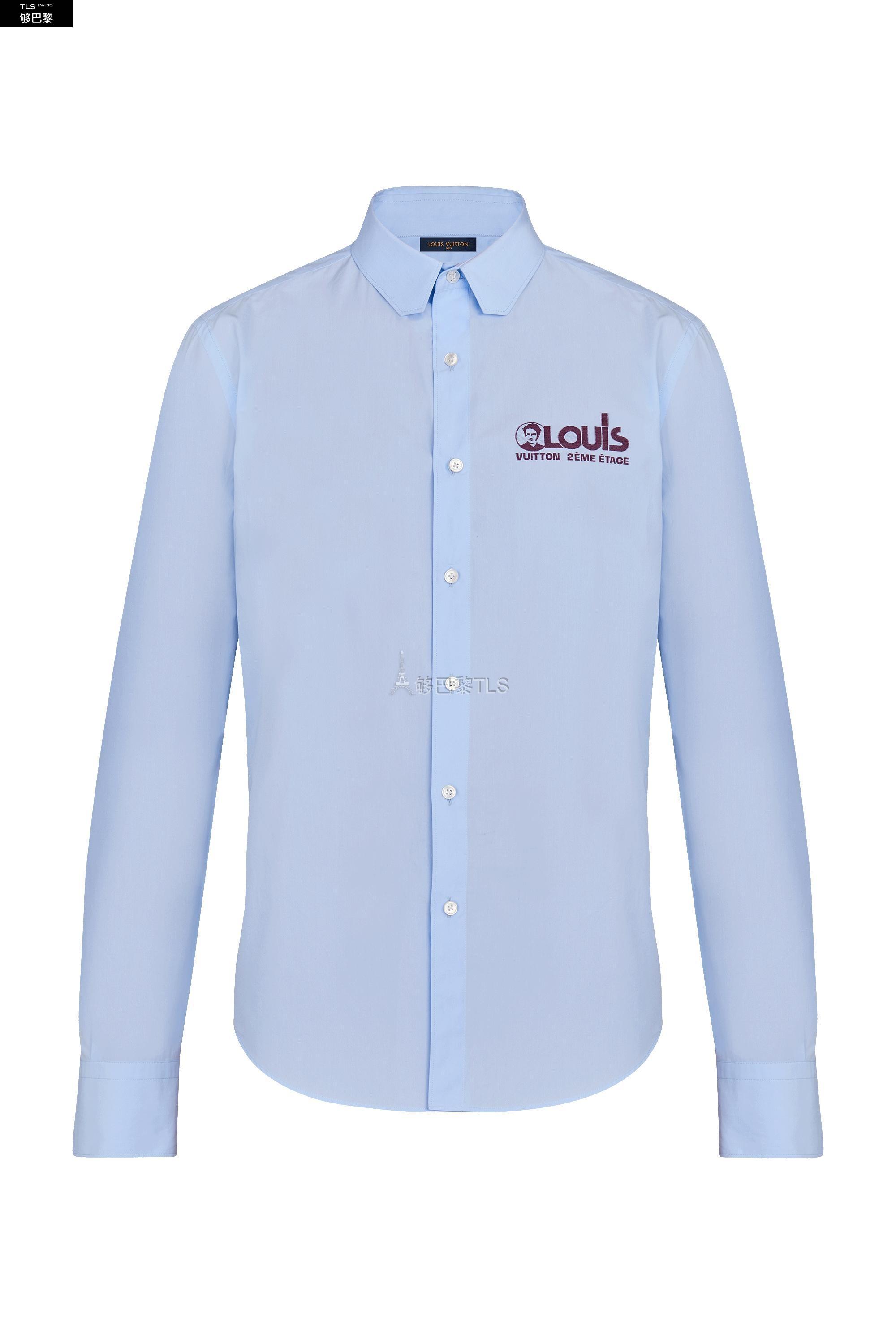 【包邮包税】 lv路易威登 21年春夏 男士 长袖衬衫 标准版衬衫 1a5dcd