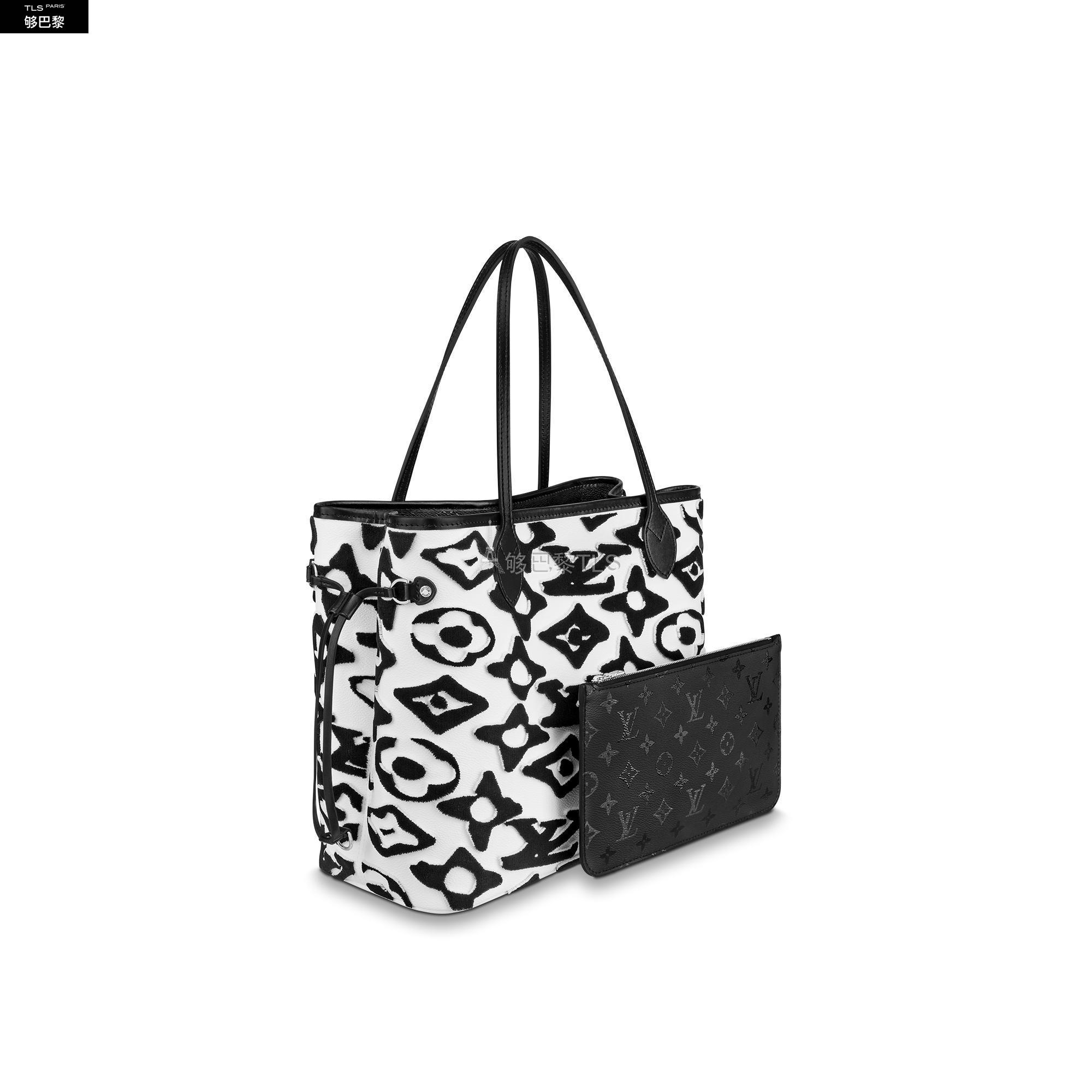 【包邮包税】 lv路易威登 21年春夏 女士 手提包 neverfull 中号手袋