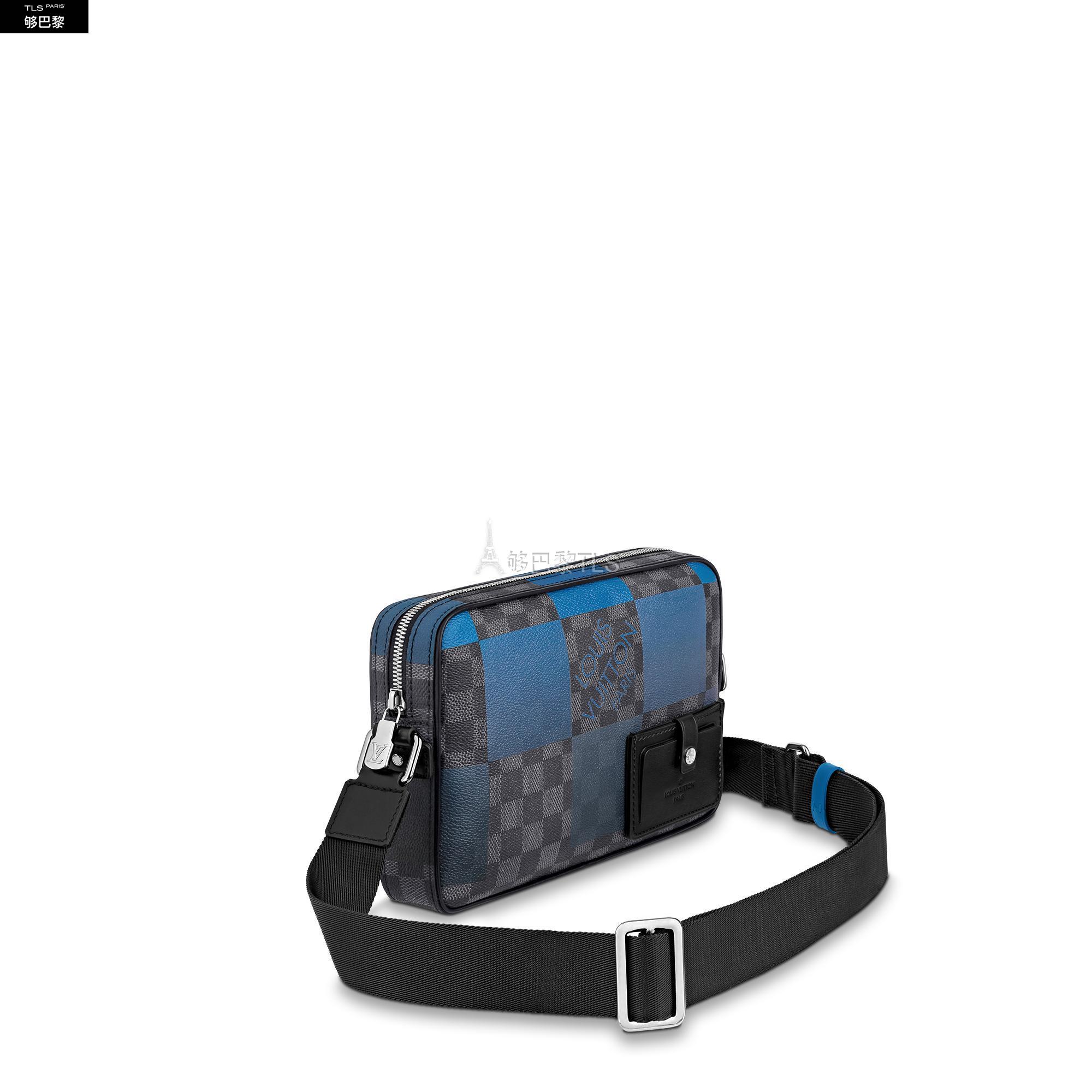 【包邮包税】 lv路易威登 21年春夏 男士 单肩包 alpha 邮差包 n40408