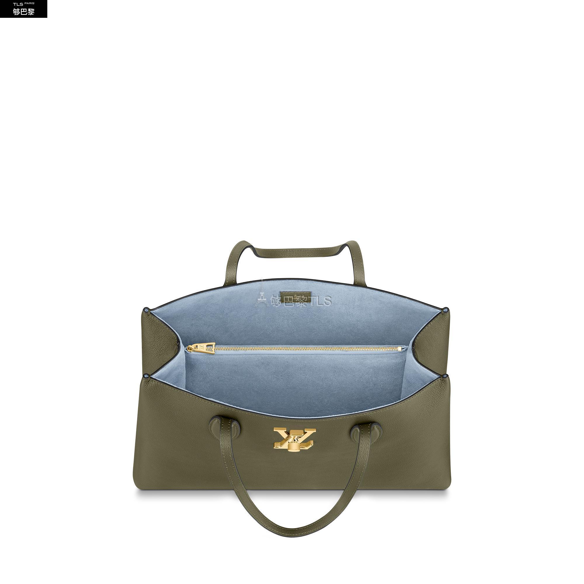 【包邮包税】 lv路易威登 21年春夏 女士 手提包 sac cabas lockme m5