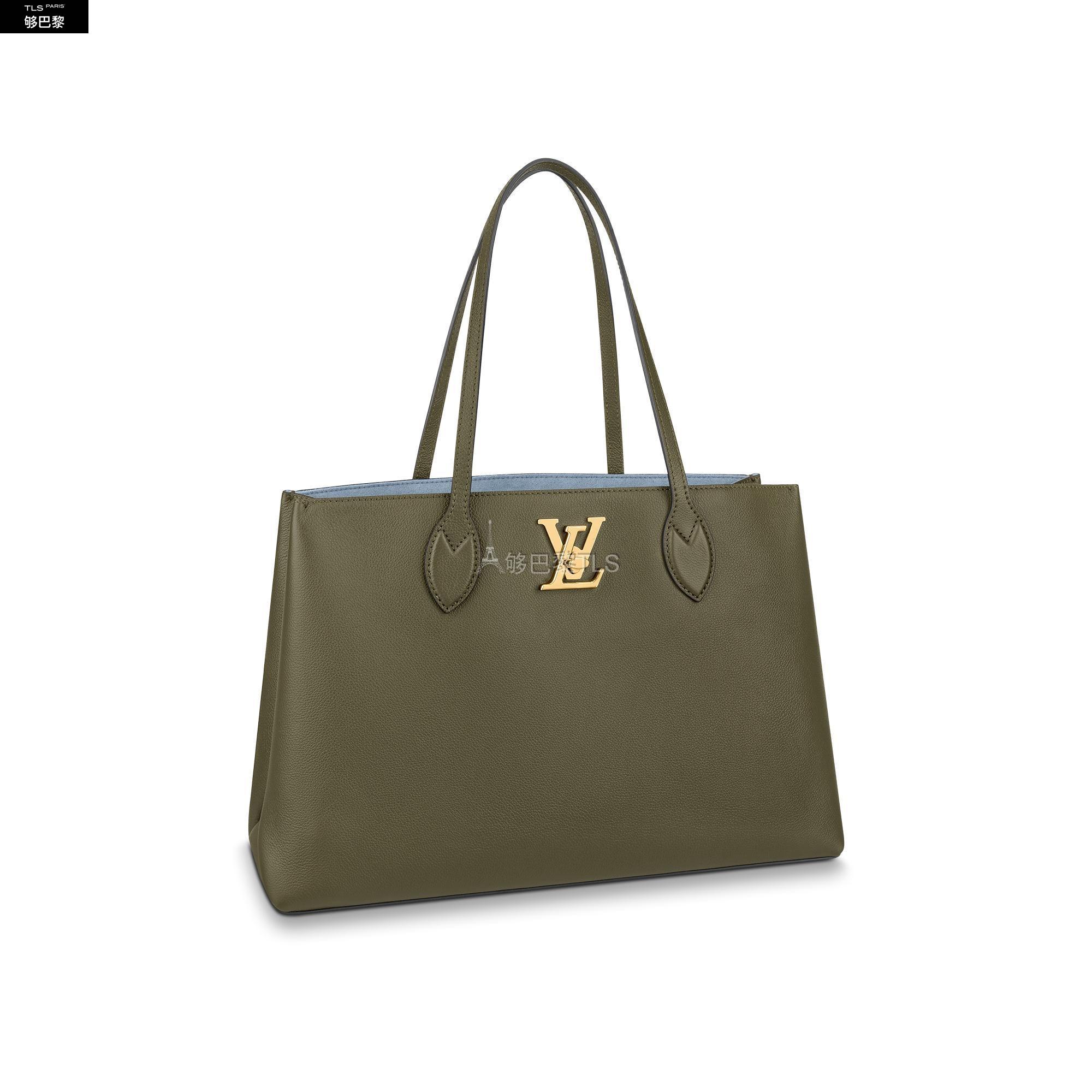 【包邮包税】 lv路易威登 21年春夏 女士 手提包 sac cabas lockme m5