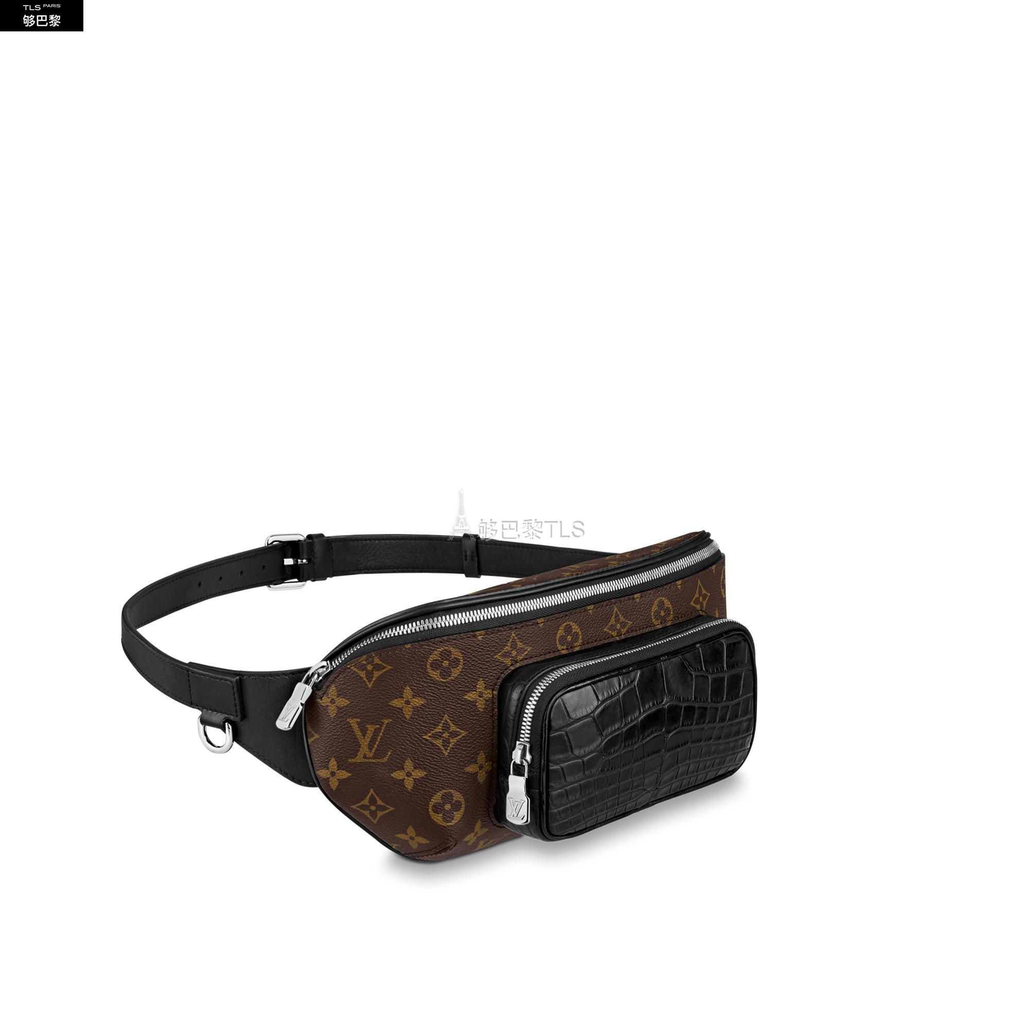 【包邮包税】 lv路易威登 21年春夏 男士 腰包 sac ceinture n96217