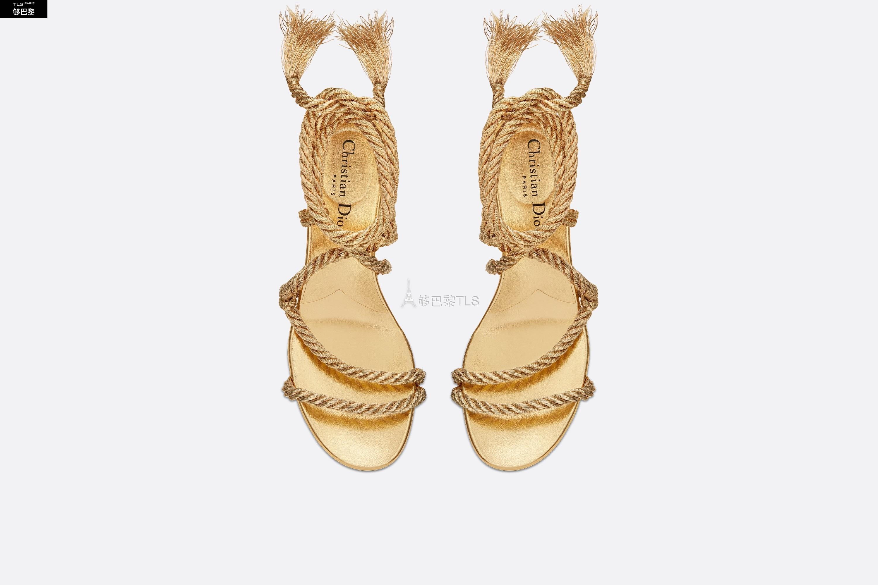 【包邮包税】 dior迪奥 21年春夏 女士 中跟凉鞋 dior mythe 带跟凉鞋