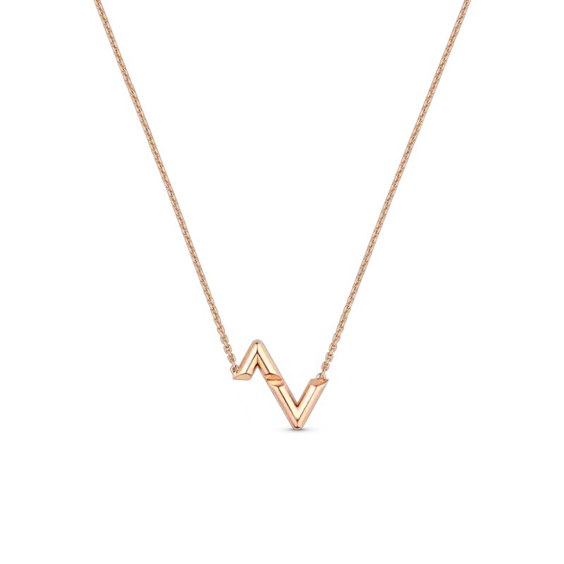 louis vuitton/路易威登 吊坠 lv volt pendant, pink gold q93809