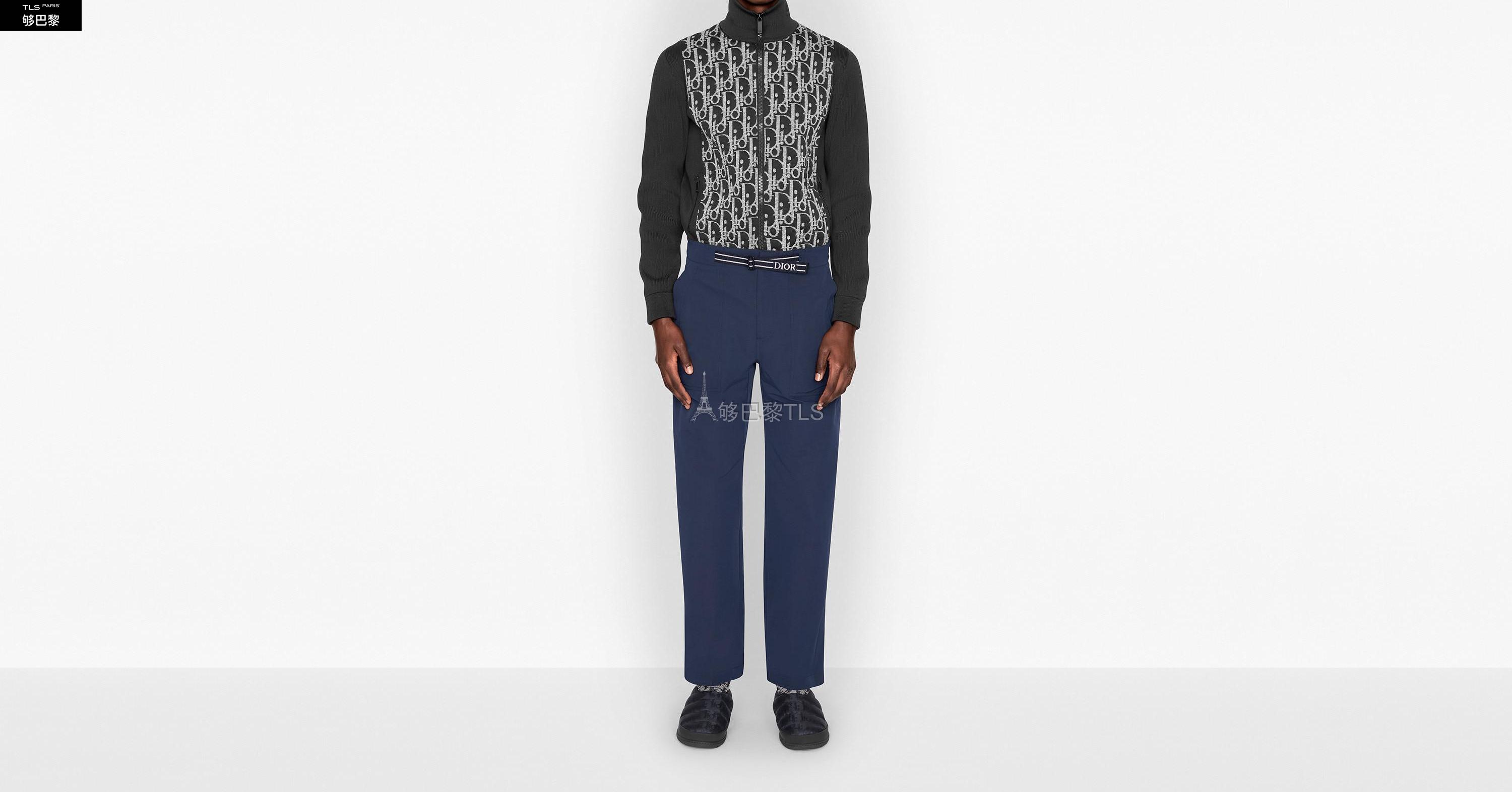 【包邮包税】 dior迪奥 21年春夏 男士 休闲裤 科技感长裤-海*蓝色棉