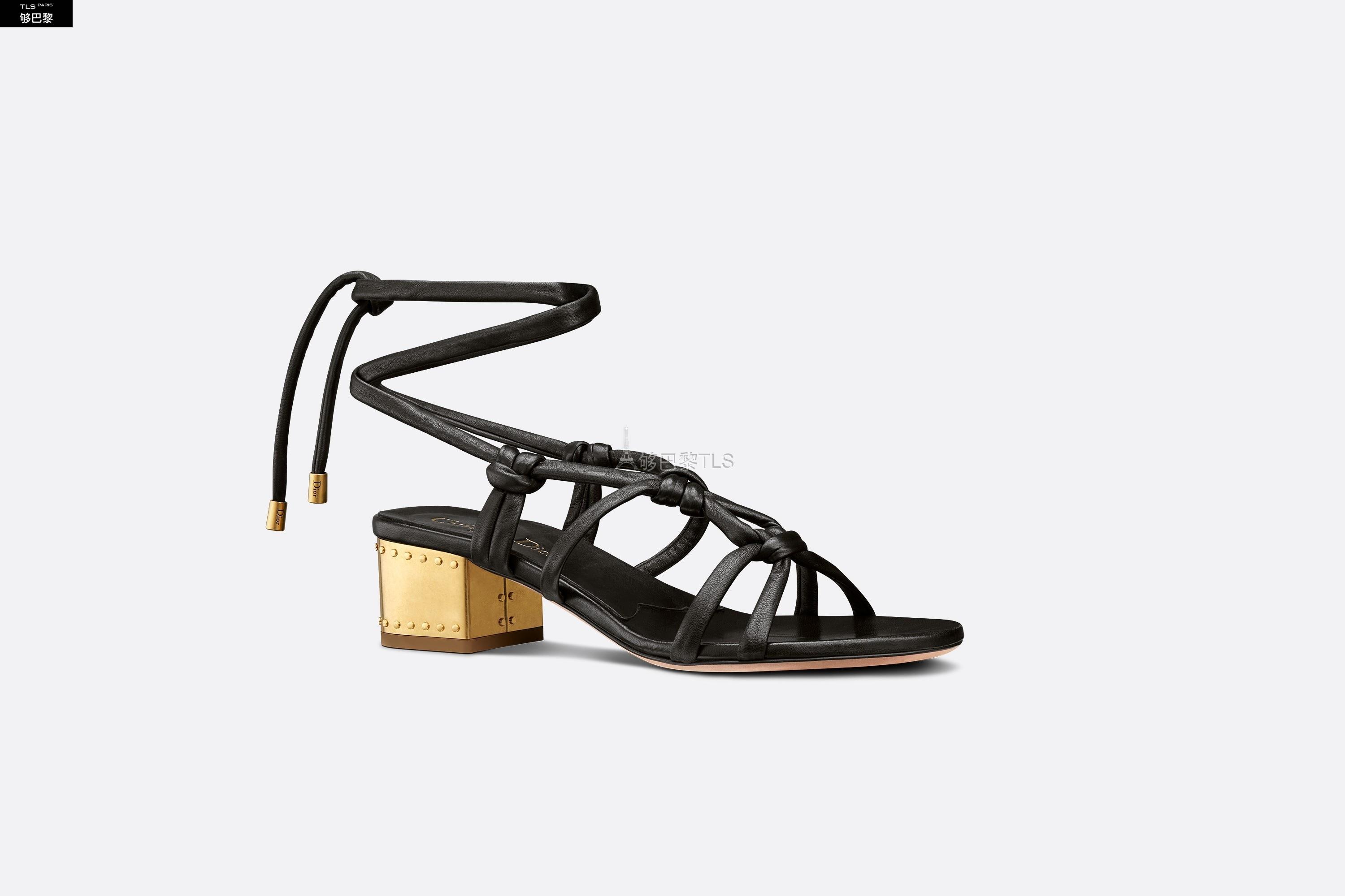 【包邮包税】 dior迪奥 21年春夏 女士 中跟凉鞋 dior olympe 带跟