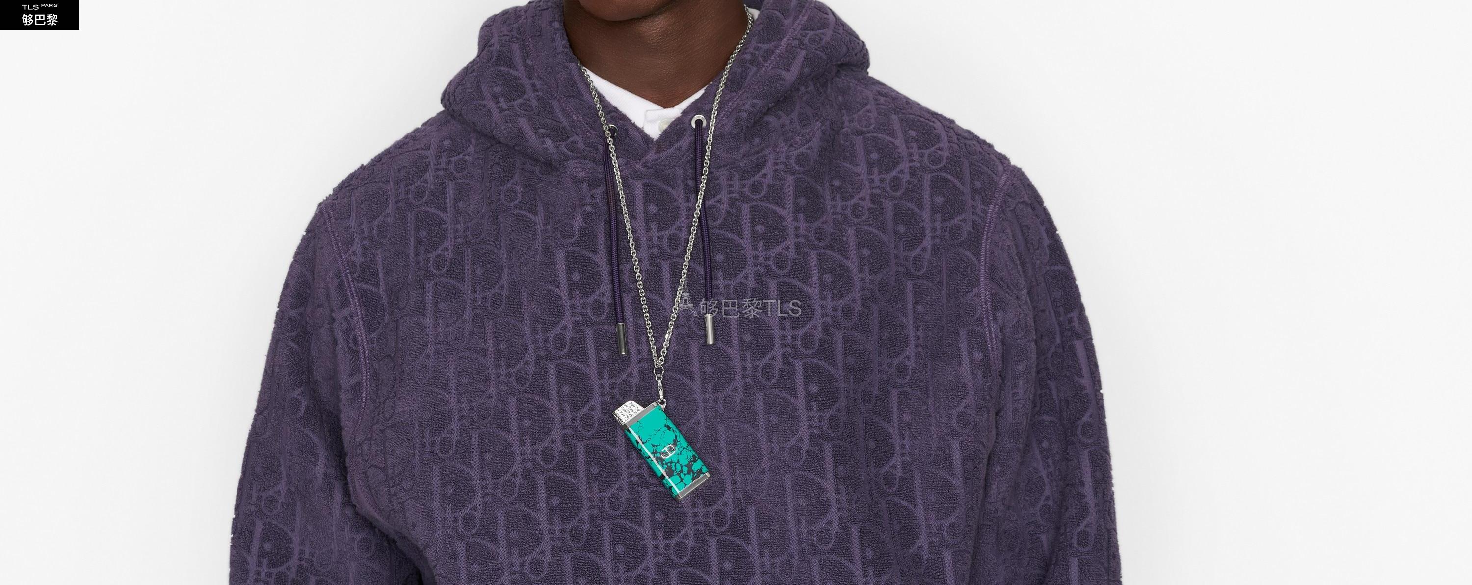 【包邮包税】 dior迪奥 21年春夏 男士 挂饰 打火机壳造型吊坠项链 n1