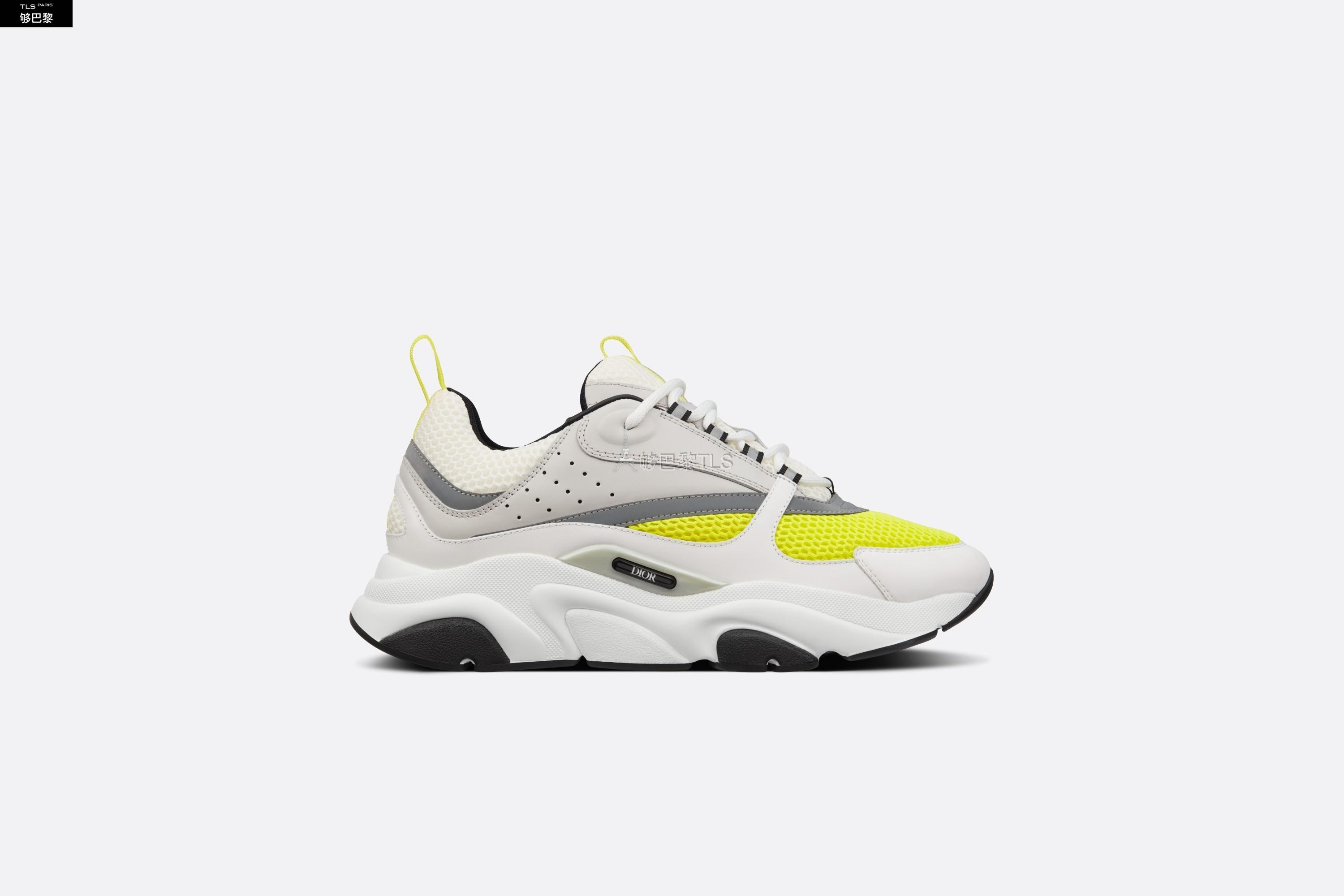 【包邮包税】 dior迪奥 21年春夏 男士 休闲运动鞋 运动鞋-白色和黄色