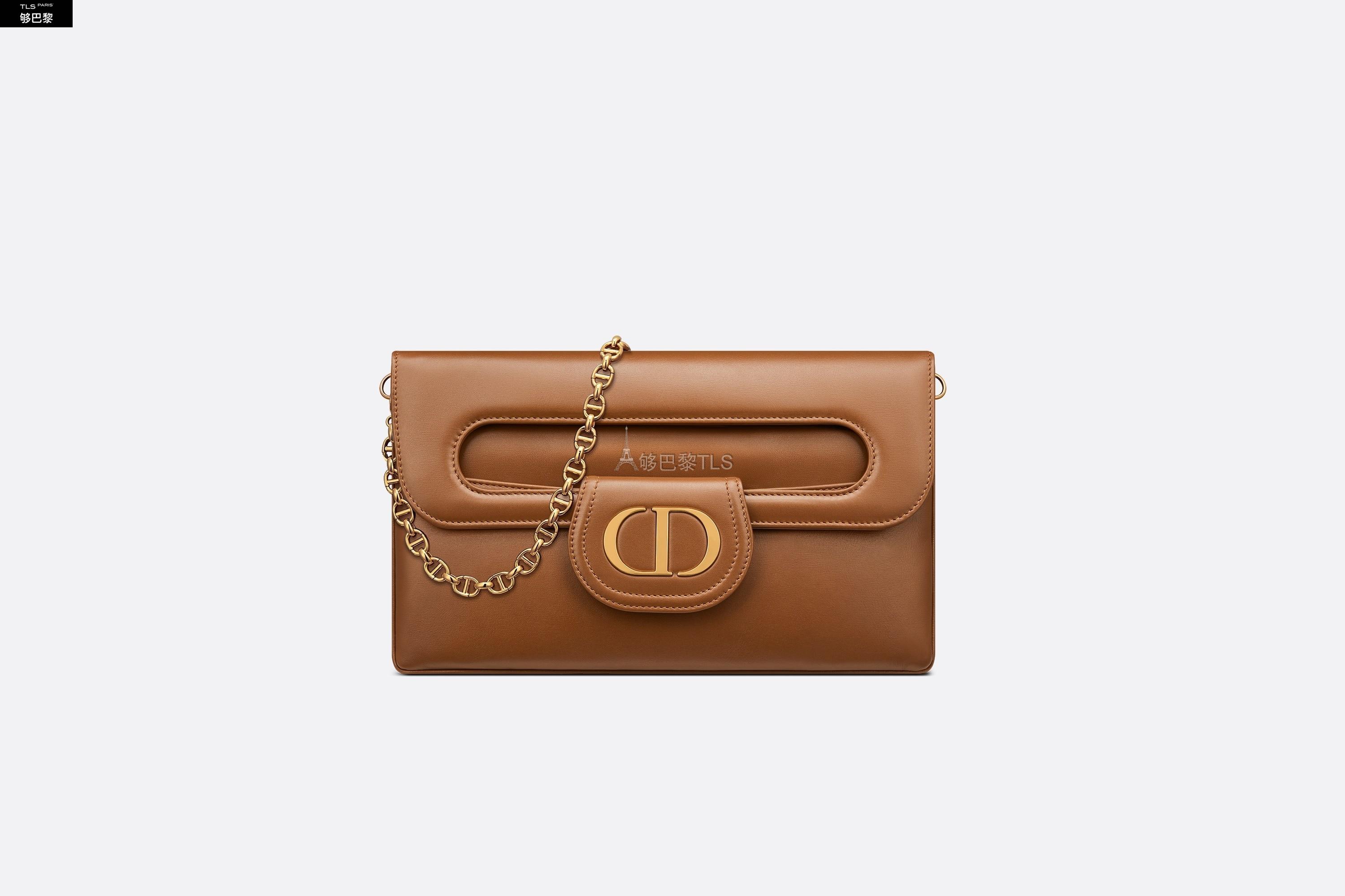 【包邮包税】 dior迪奥 21年春夏 女士 单肩包 中号 diordouble 手袋